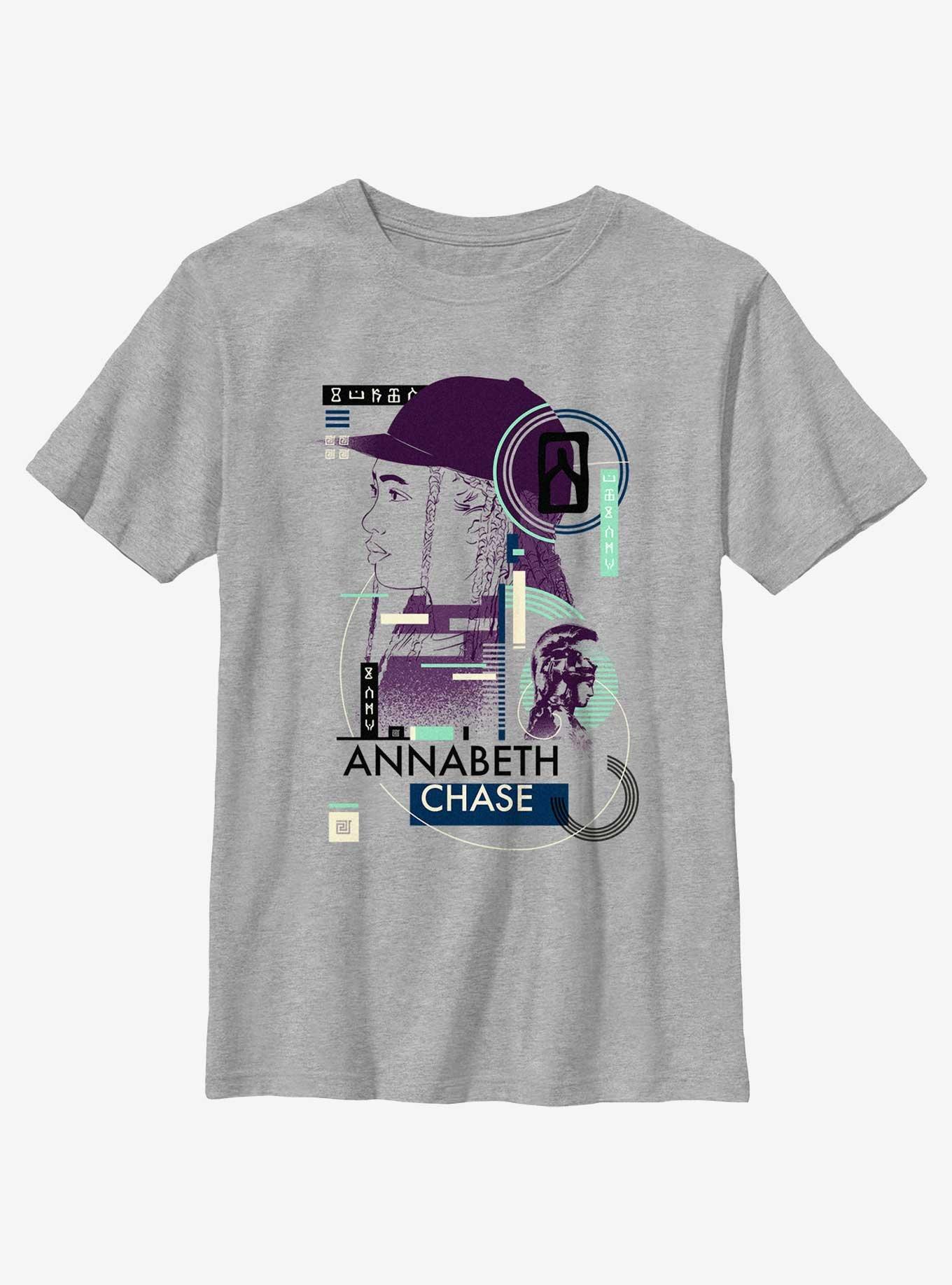 Disney Percy Jackson And The Olympians Annabeth Chase Geometric Youth T-Shirt, , hi-res