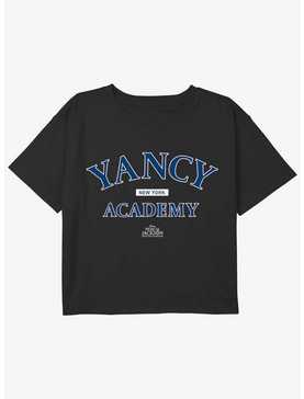 Disney Percy Jackson And The Olympians Yancy Academy Logo Youth Girls Boxy Crop T-Shirt, , hi-res