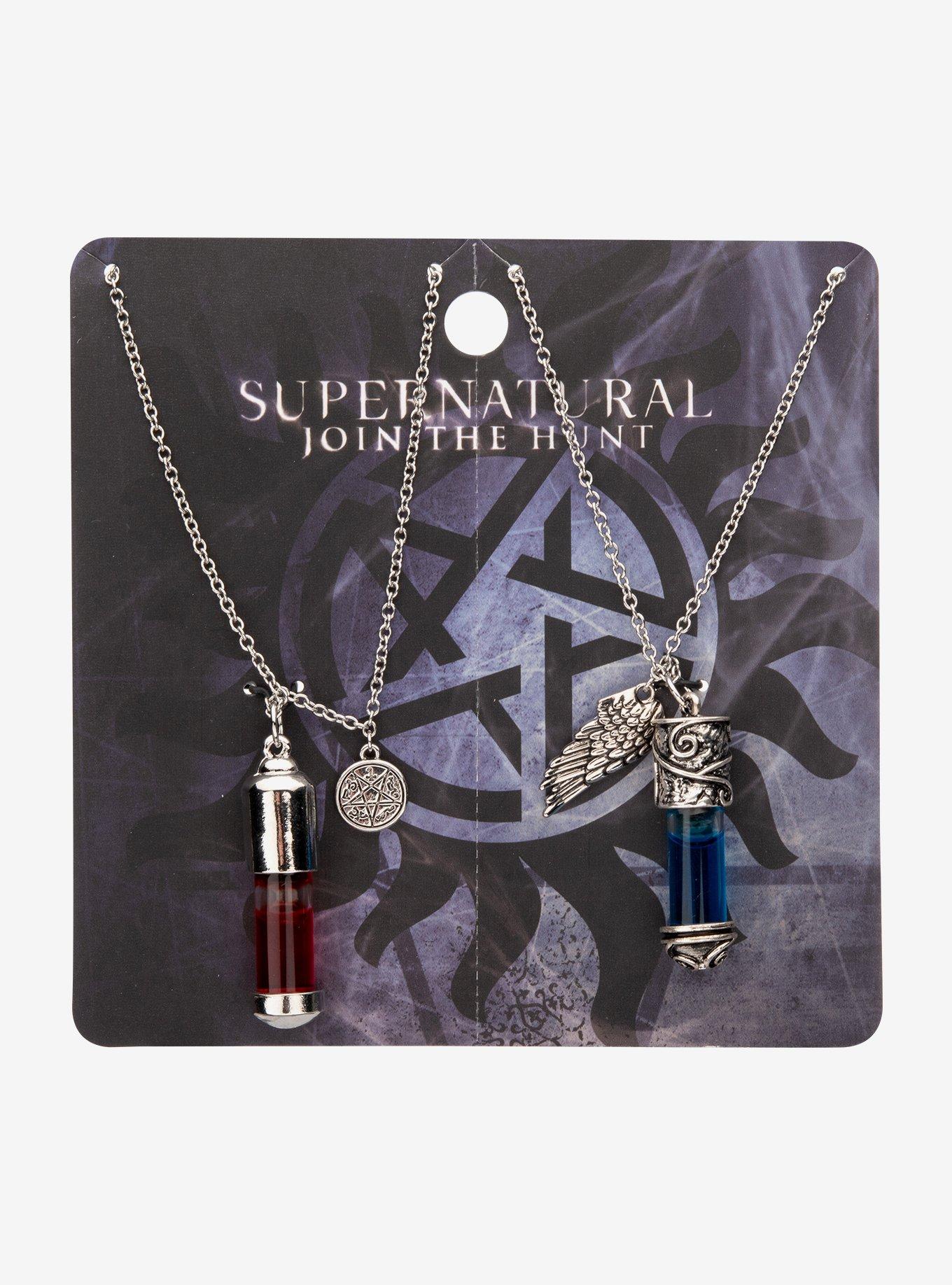 Supernatural Grace Vial Best Friend Necklace Set, , hi-res