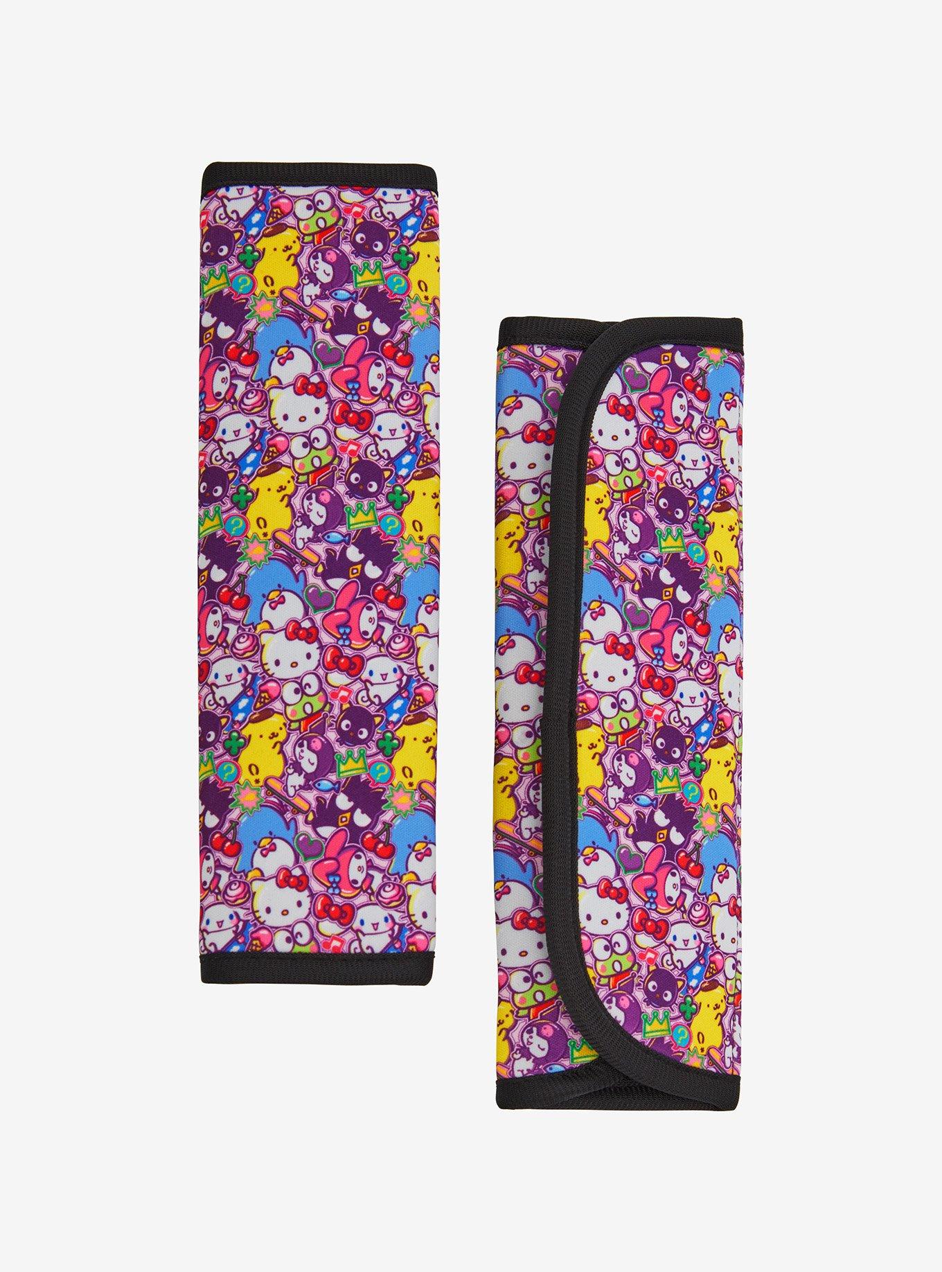 Hello Kitty And Friends Allover Print Seatbelt Cover, , hi-res