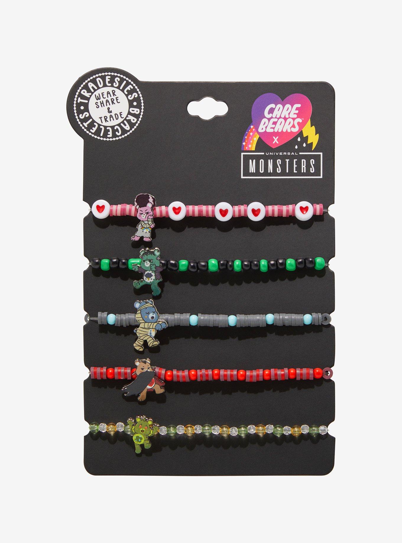 Care Bears X Universal Monsters Bead Bracelet Set