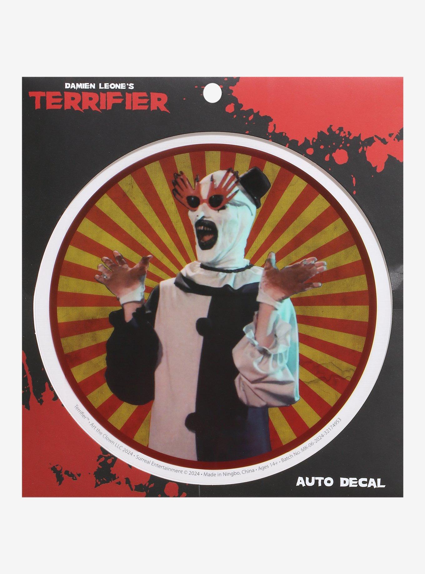 Terrifier Art The Clown Car Decal, , hi-res