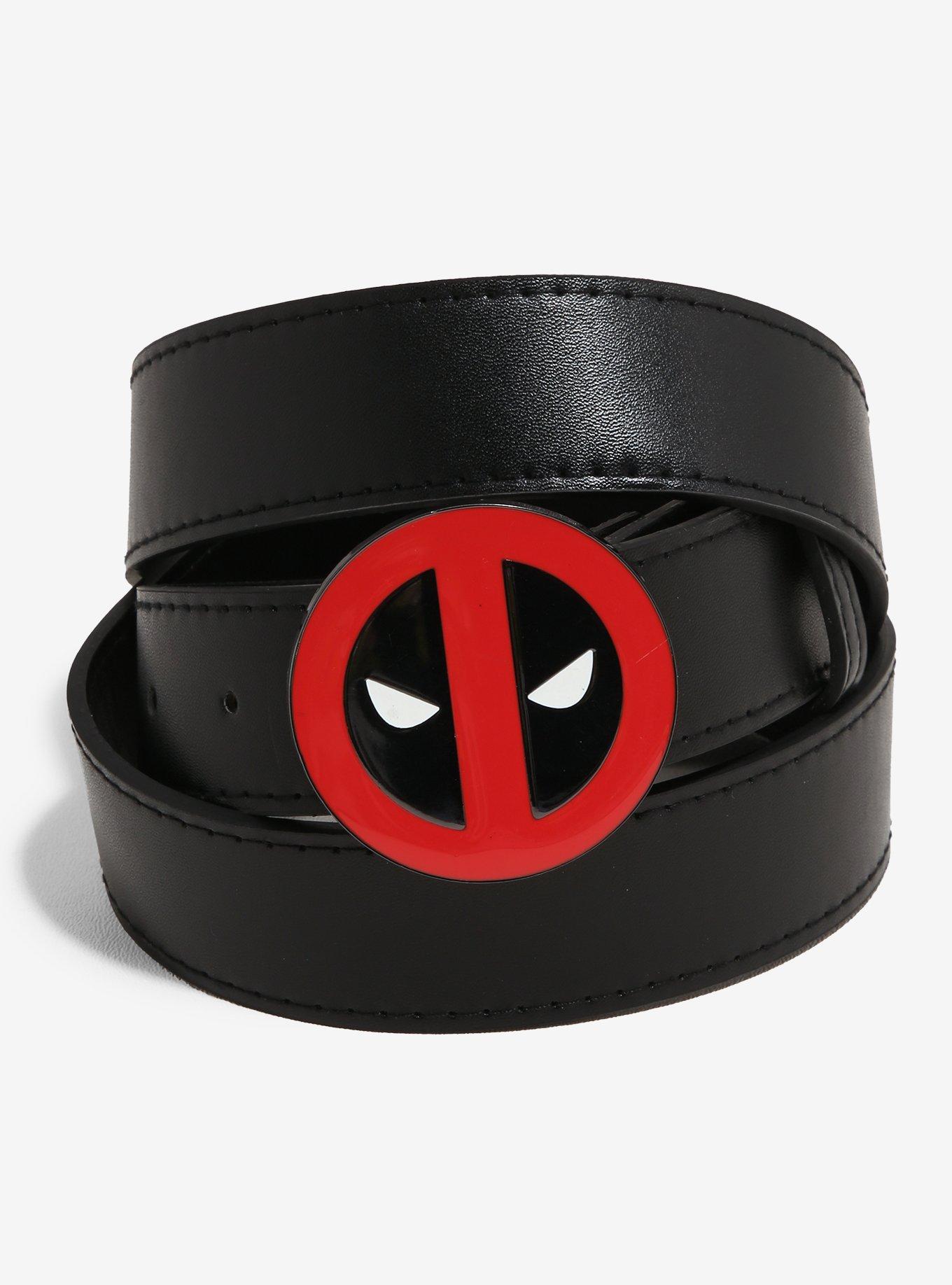 Marvel Deadpool Logo Belt, MULTI, hi-res