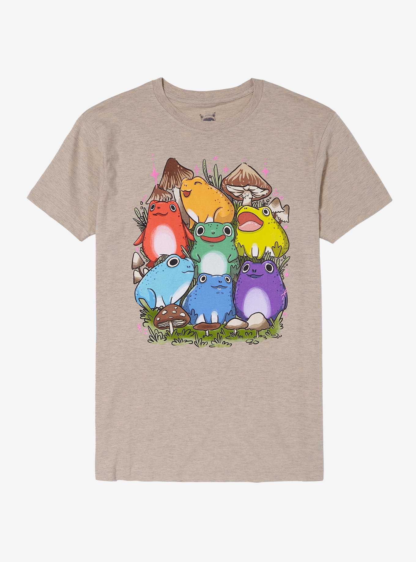 Rainbow Frog T-Shirt By Guild Of Calamity, , hi-res