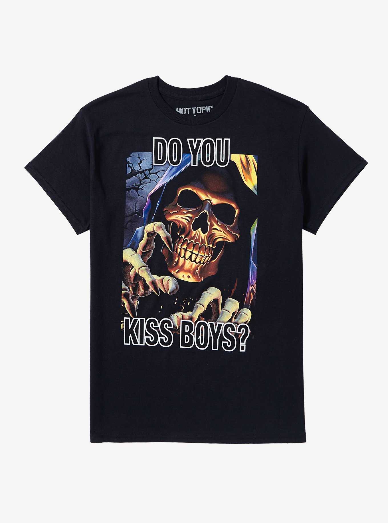 Do You Kiss Boys Rainbow Reaper T-Shirt, , hi-res