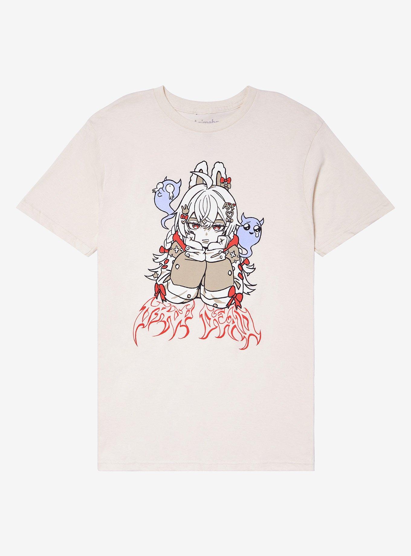Pipkin Pippa Drop Dead T-Shirt By Animebae, NATURAL, hi-res