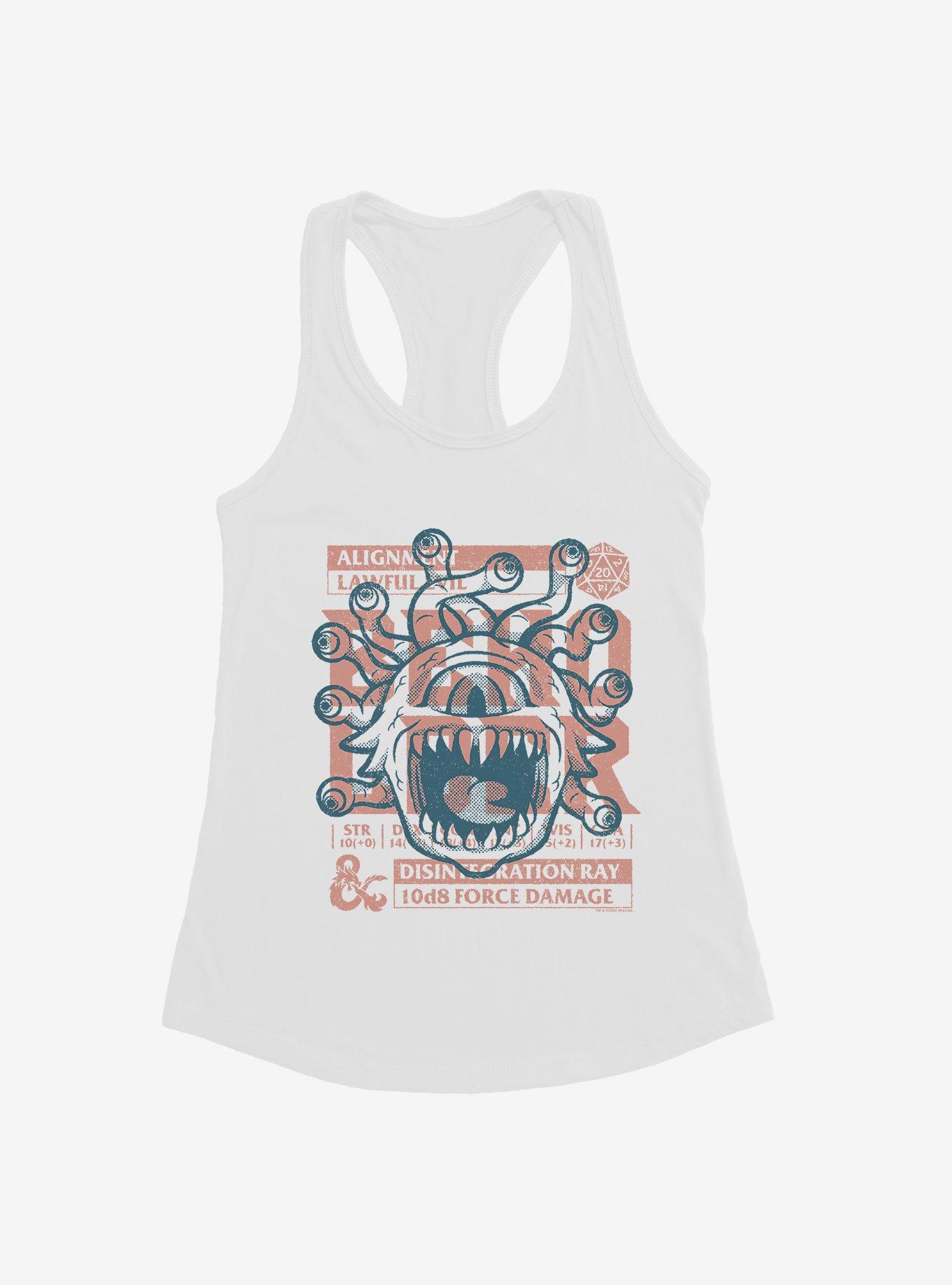 Dungeons & Dragons Beholder Stats Stamp Girls Tank, , hi-res