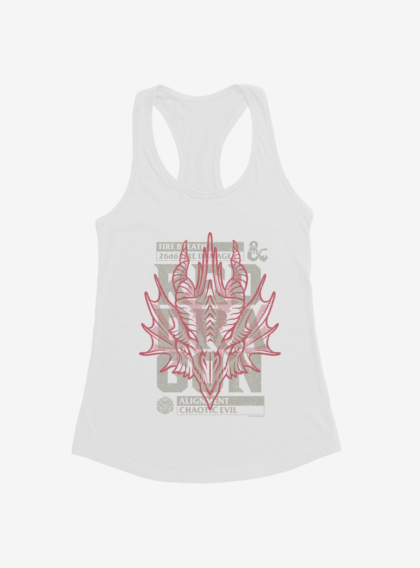 Dungeons & Dragons Red Dragon Stamp Girls Tank, , hi-res