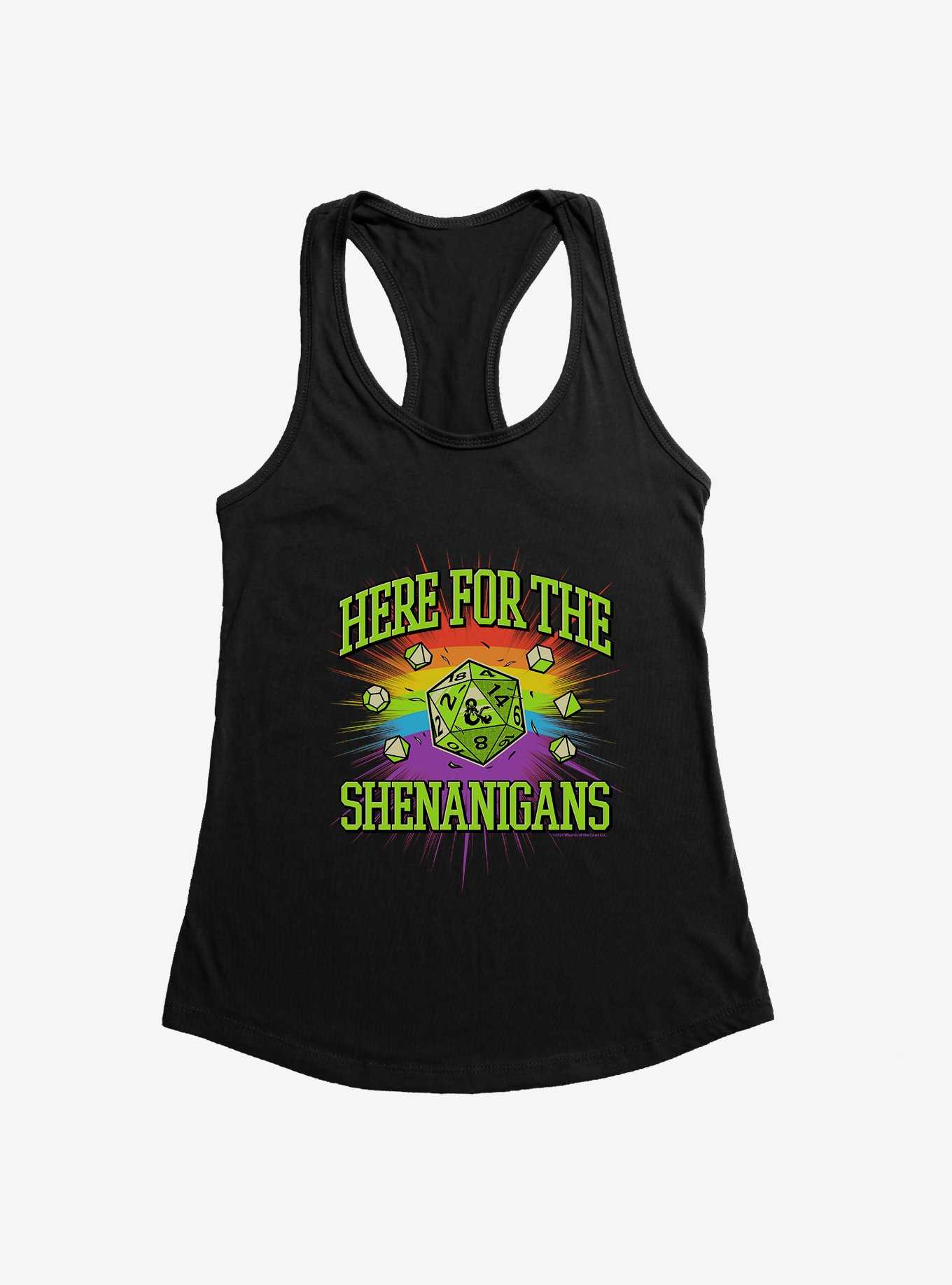 Dungeons & Dragons Here For The Shenanigans Girls Tank, , hi-res