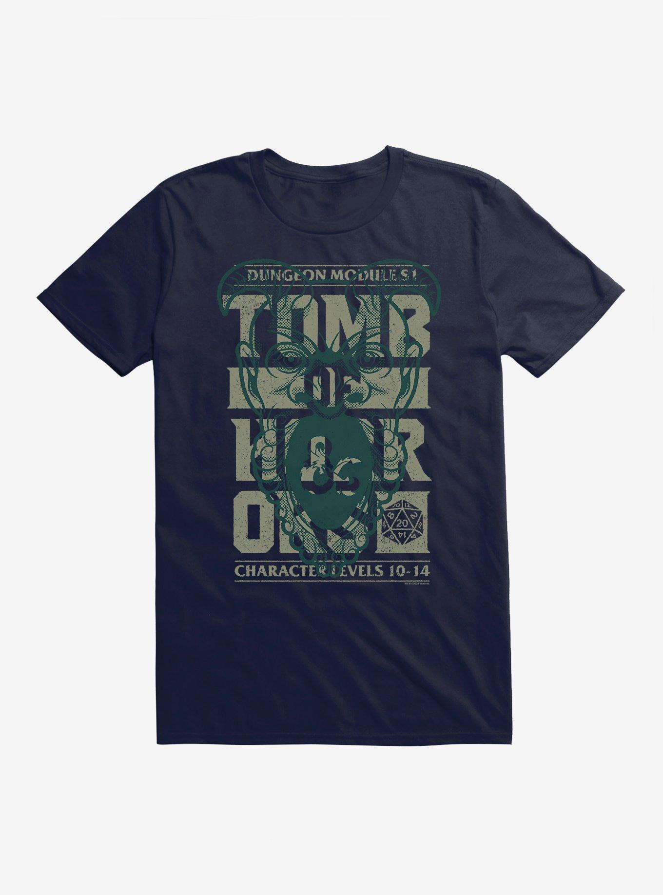 Dungeons & Dragons Tomb Of Horrors Dungeon Module Stamp T-Shirt