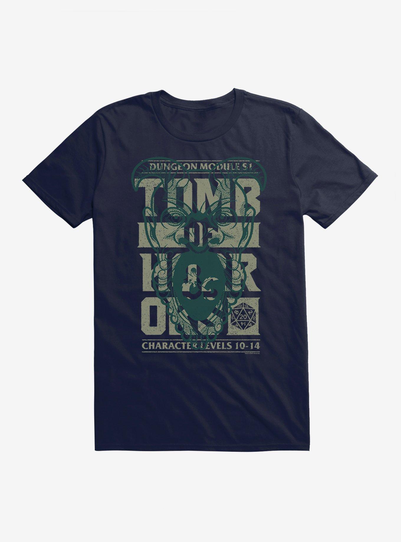 Dungeons & Dragons Tomb Of Horrors Dungeon Module Stamp T-Shirt, , hi-res