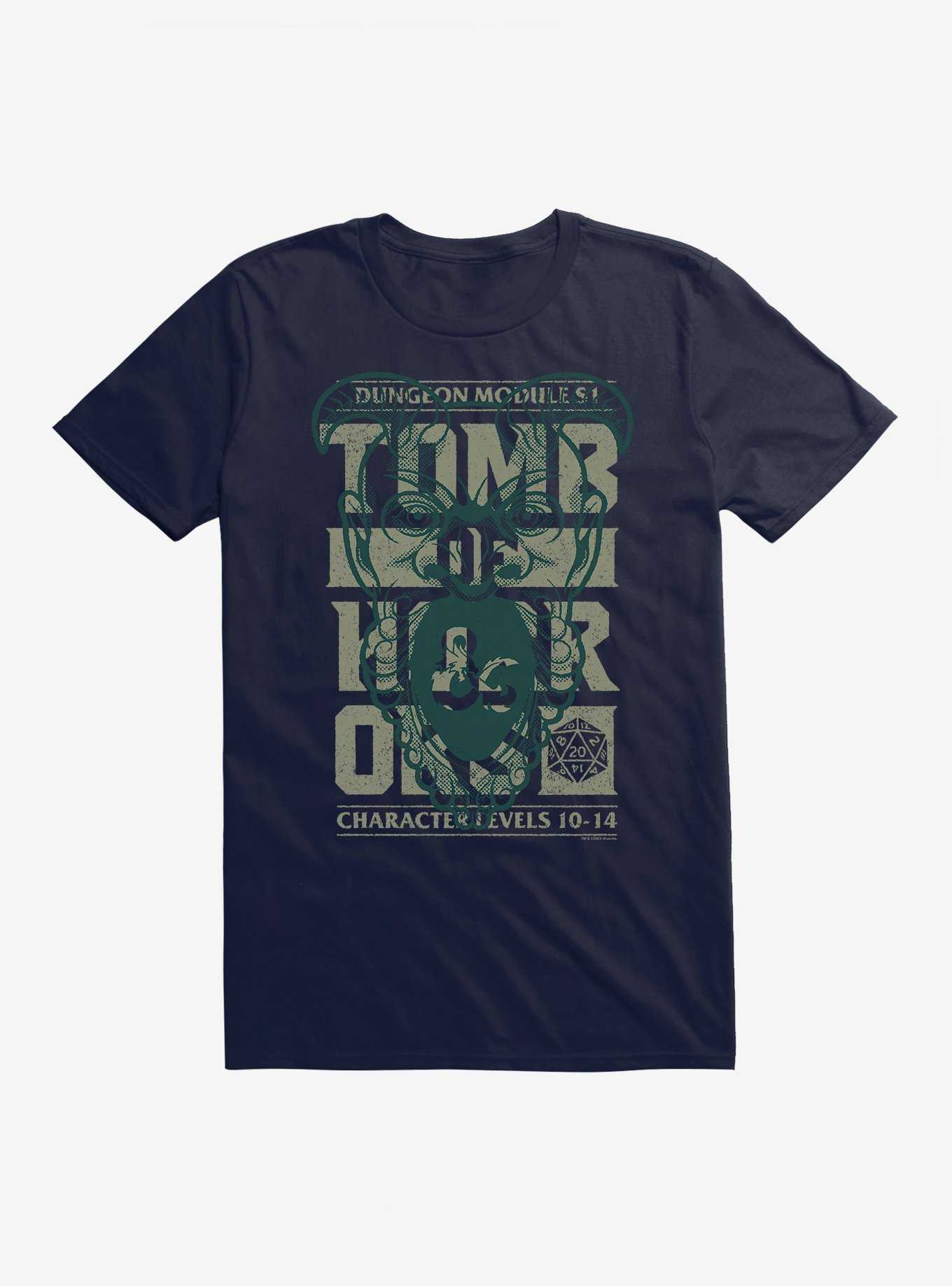 Dungeons & Dragons Tomb Of Horrors Dungeon Module Stamp T-Shirt, , hi-res