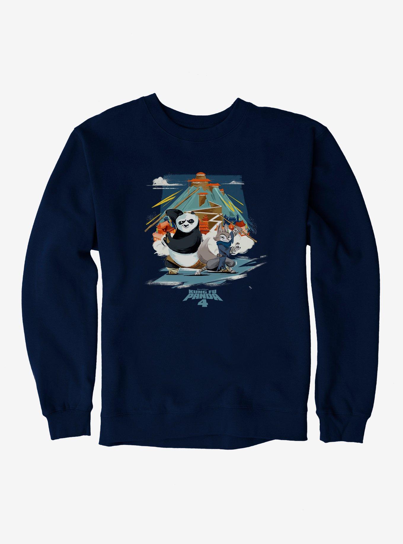 Kung Fu Panda 4 Adventure Sweatshirt, NAVY, hi-res