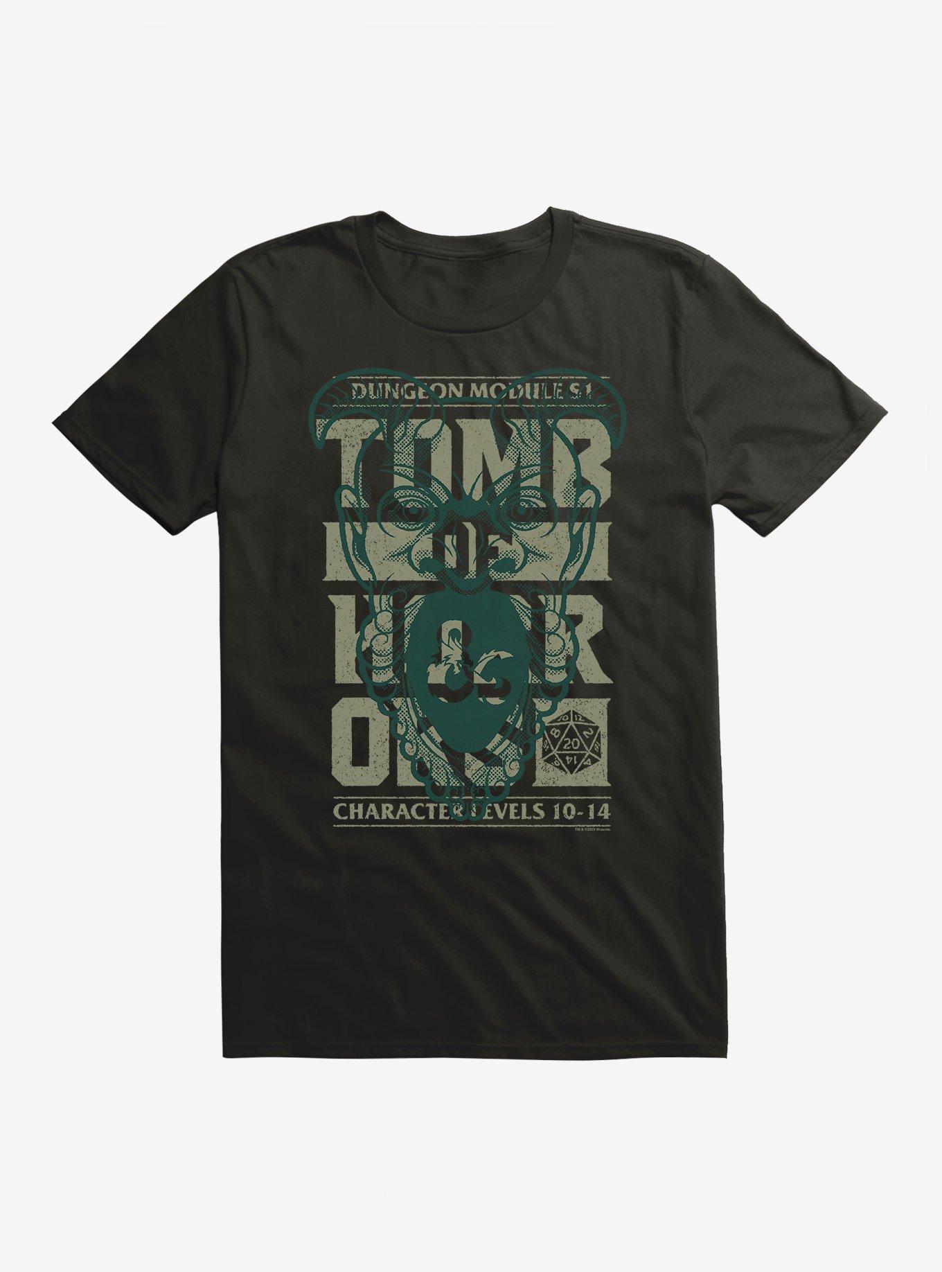 Dungeons & Dragons Tomb Of Horrors Dungeon Module Stamp T-Shirt