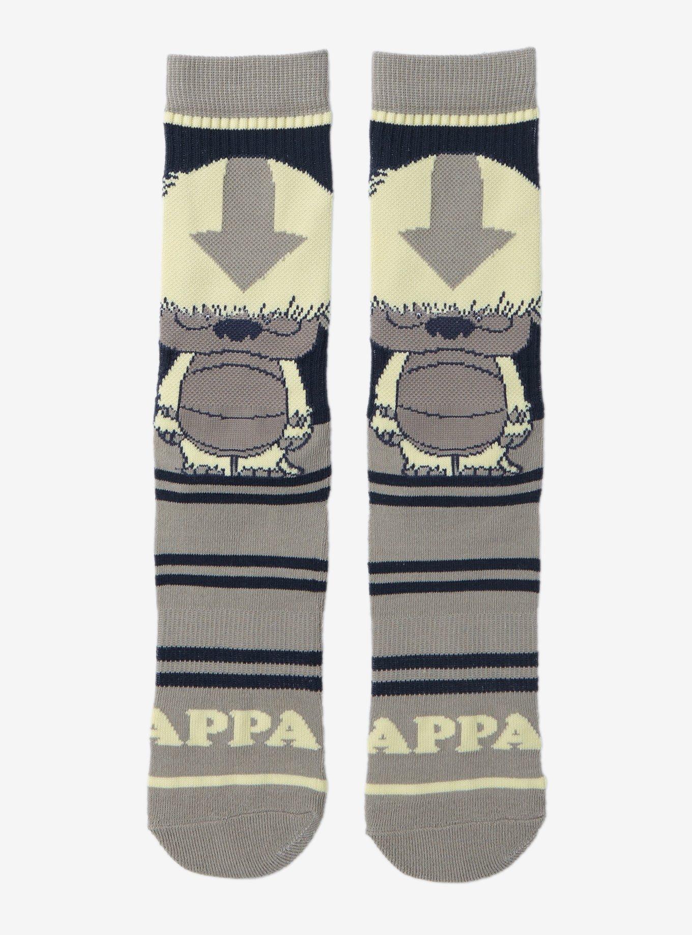 Avatar: The Last Airbender Appa Chibi Crew Socks, , hi-res