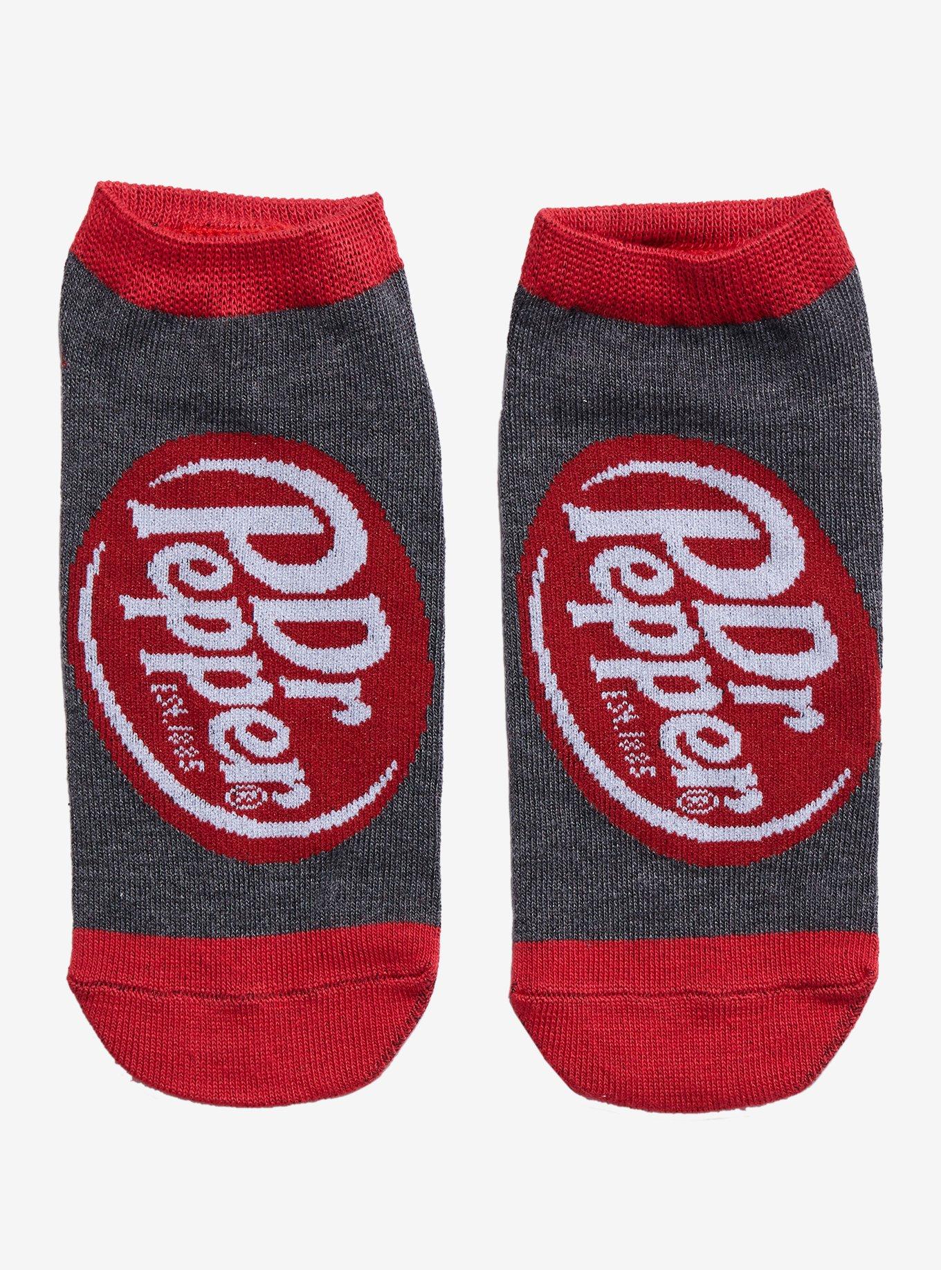 Dr. Pepper Logo No-Show Socks