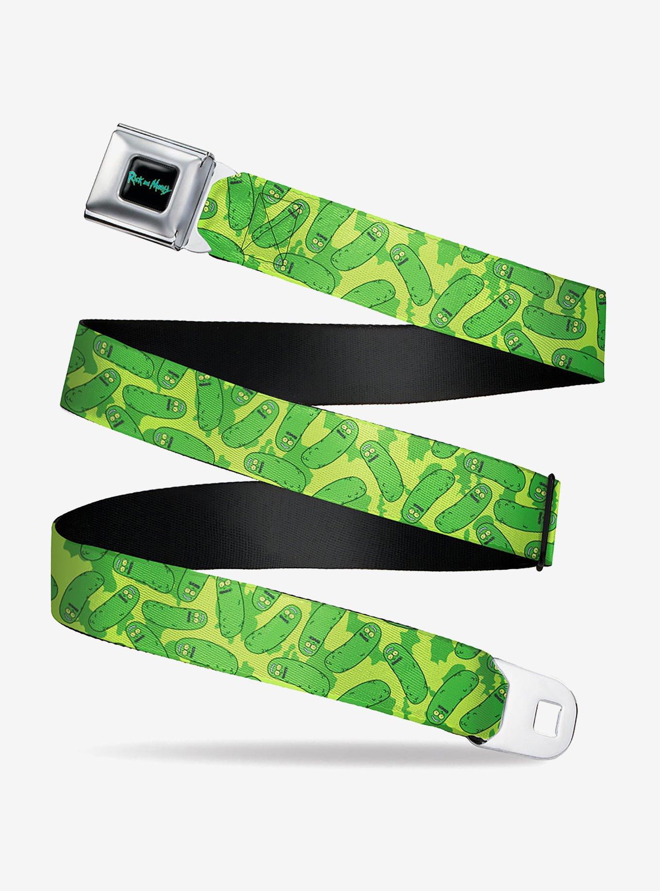 Rick And Morty Pickle Seatbelt Belt