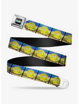 SpongeBob SquarePants Smiling Rainbow Pose Blocks Seatbelt Belt, , hi-res