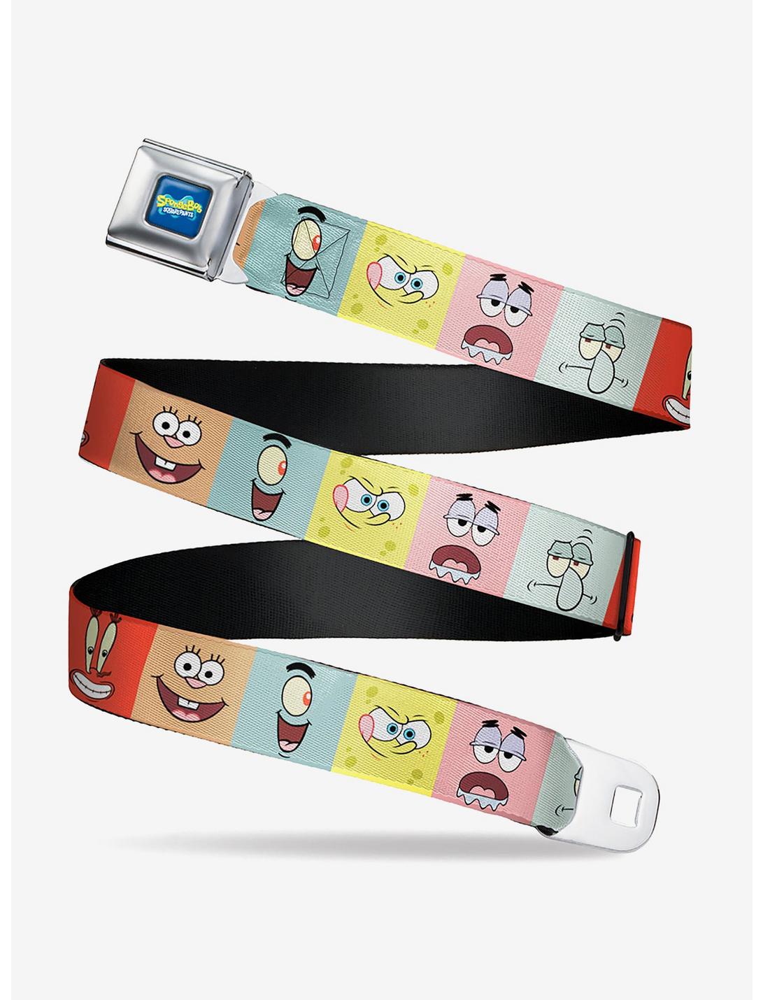 SpongeBob SquarePants And Friends Expressions Seatbelt Belt, MULTI, hi-res
