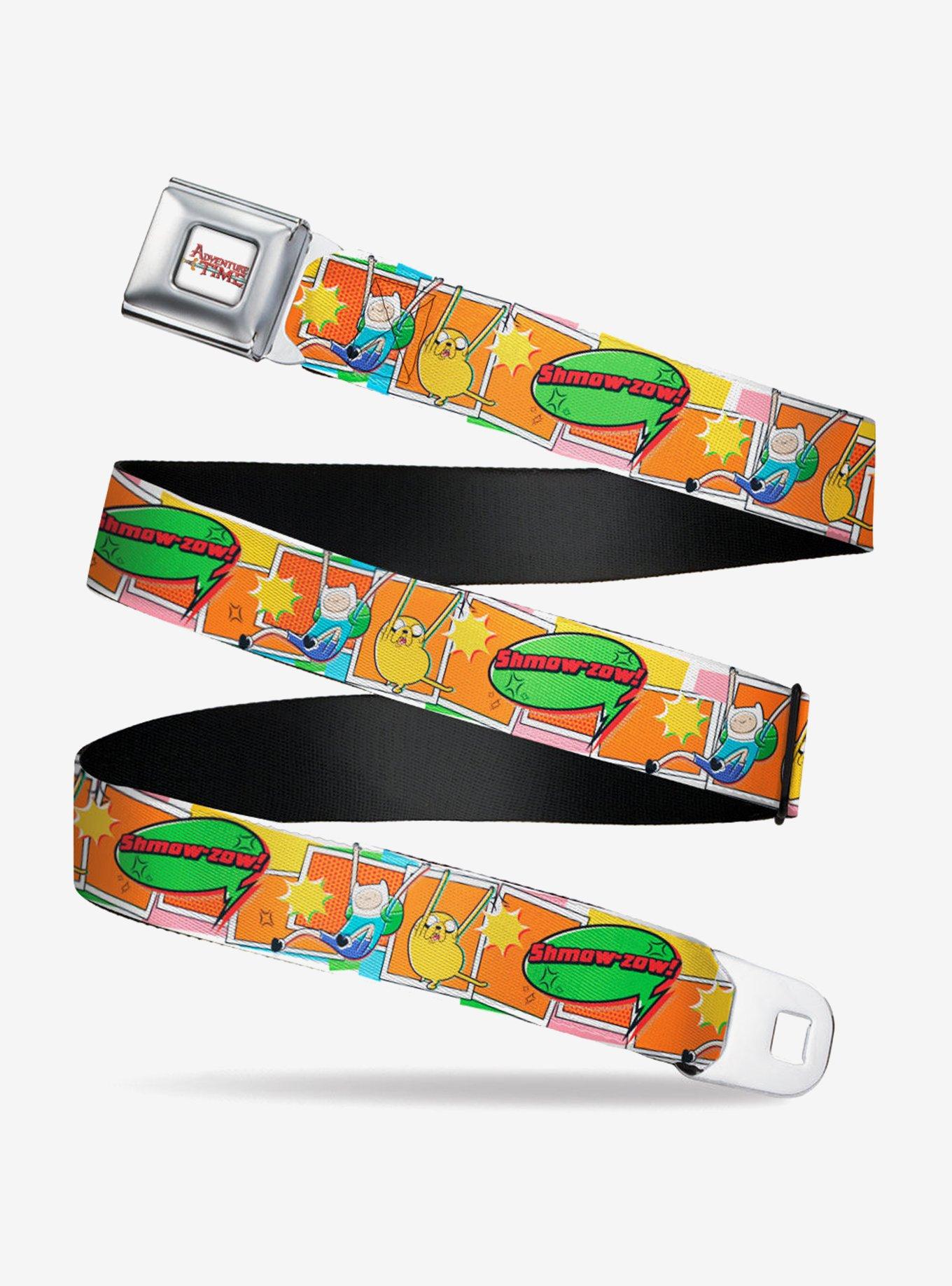 Adventure Time Finn And Jake Shmow Zow Comic Pose Seatbelt Belt