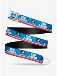 Ted Lasso AFC Richmond Logo Seatbelt Belt, BLUE, hi-res
