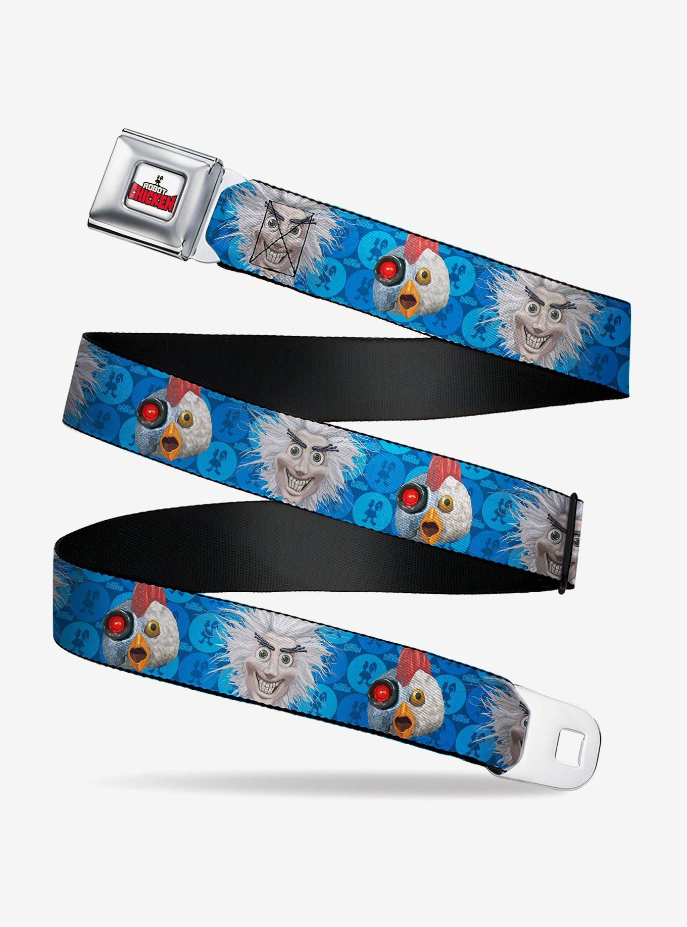 Robot Chicken Mad Scientist Expressions Seatbelt Belt, , hi-res