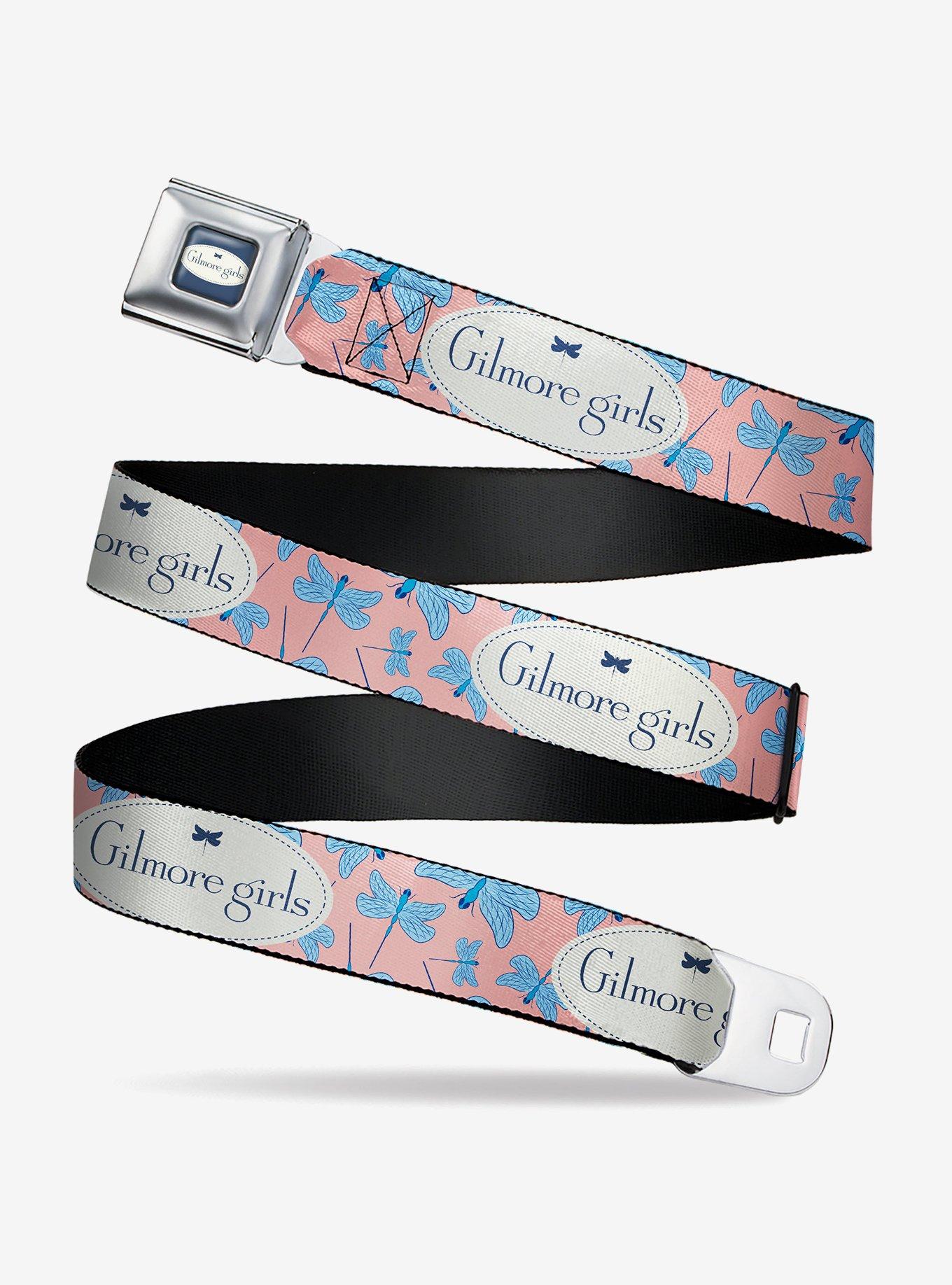 Gilmore Girls Title Logo And Dragon Flies Seatbelt Belt