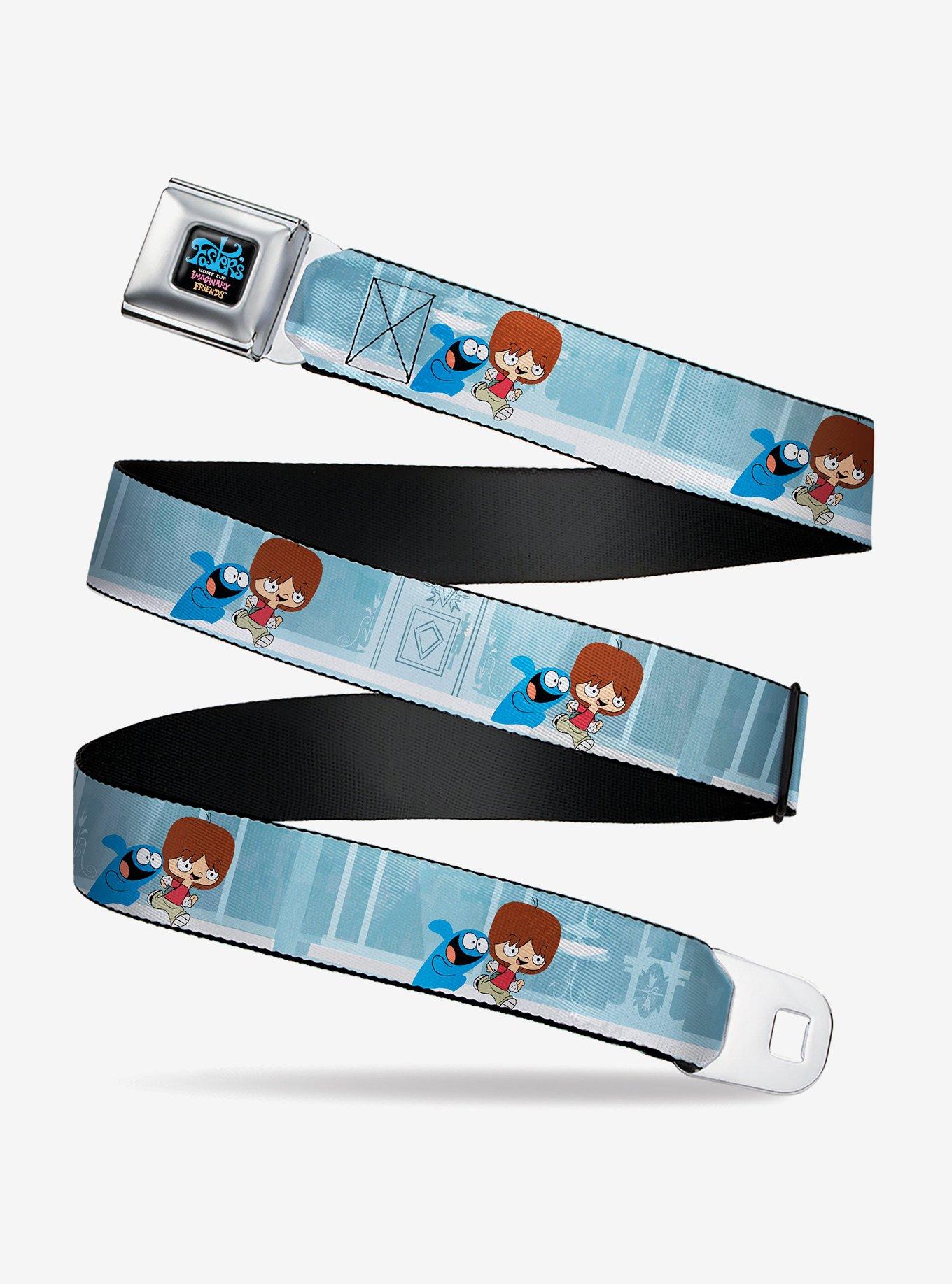 Foster's Home For Imaginary Friends Mac And Bloo Pose Seatbelt Belt, , hi-res