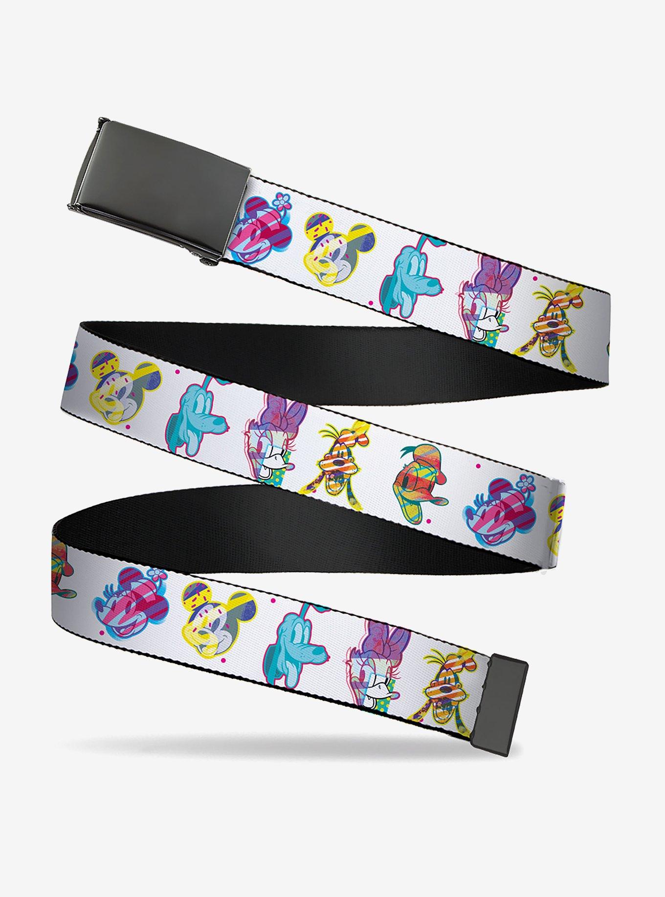 Disney Mickey And Friends Sensational 6 Expressions Flip Web Belt