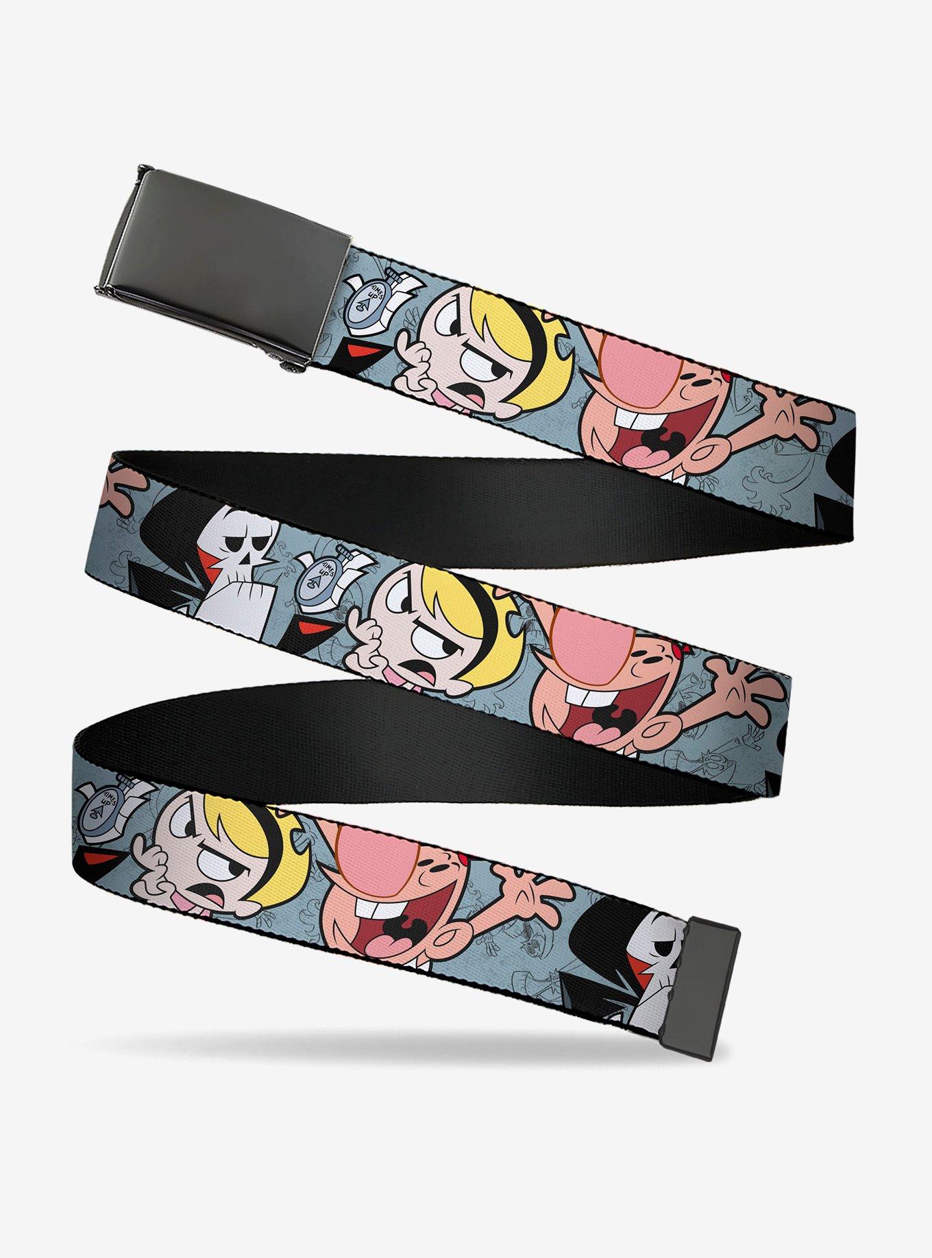 The Grim Adventures of Billy And Mandy Group Pose Flip Web Belt, , hi-res