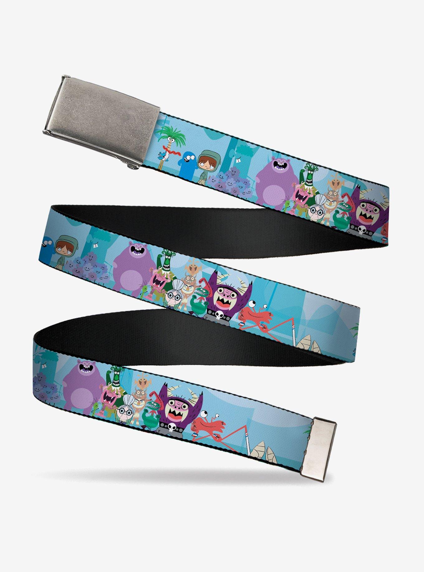 Foster's Home For Imaginary Friends Group Pose Flip Web Belt, , hi-res