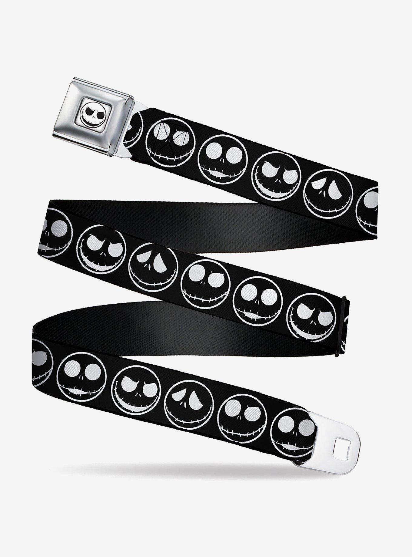 Disney The Nightmare Before Christmas Jack Expressions Seatbelt Belt