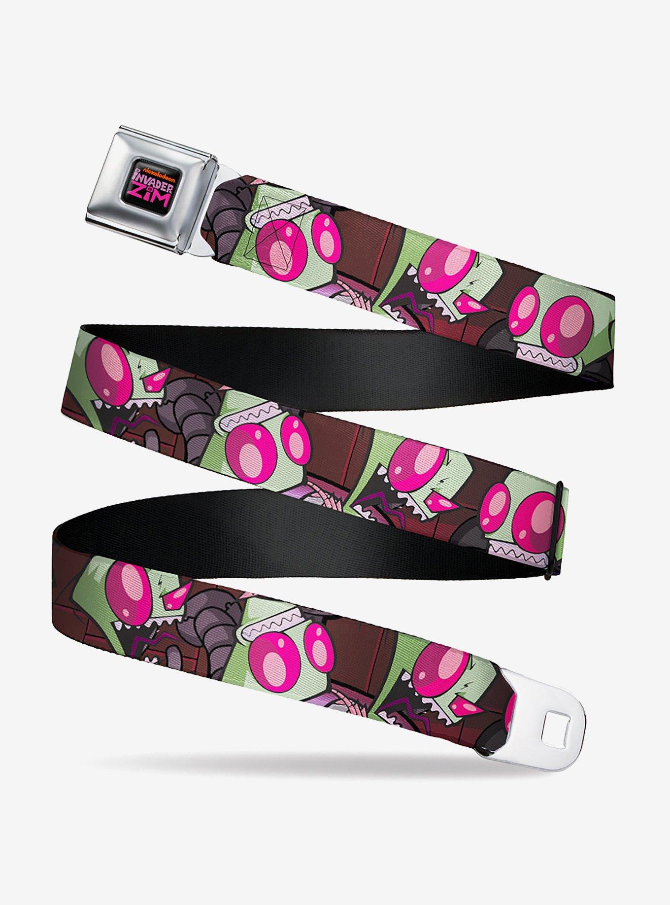 Invader Zim Close Up Posess Seatbelt Belt, , hi-res