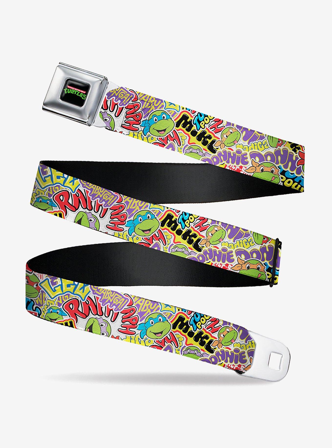 Teenage Mutant Ninja Turtles Sticker Slaps Seatbelt Belt, , hi-res