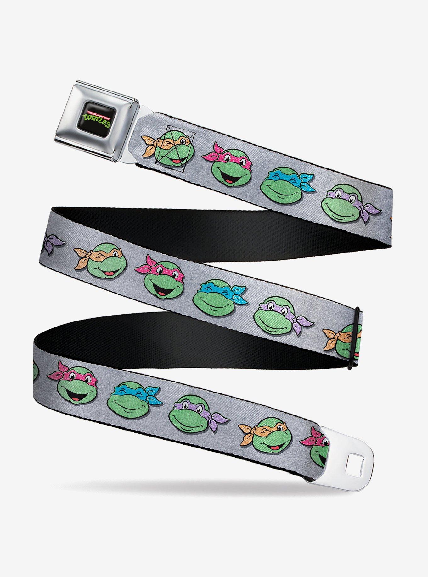 Teenage Mutant Ninja Turtles Expressions Seatbelt Belt, GREY, hi-res