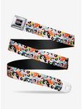 The Powerpuff Girls Expressions Stacked Seatbelt Belt, MULTI, hi-res