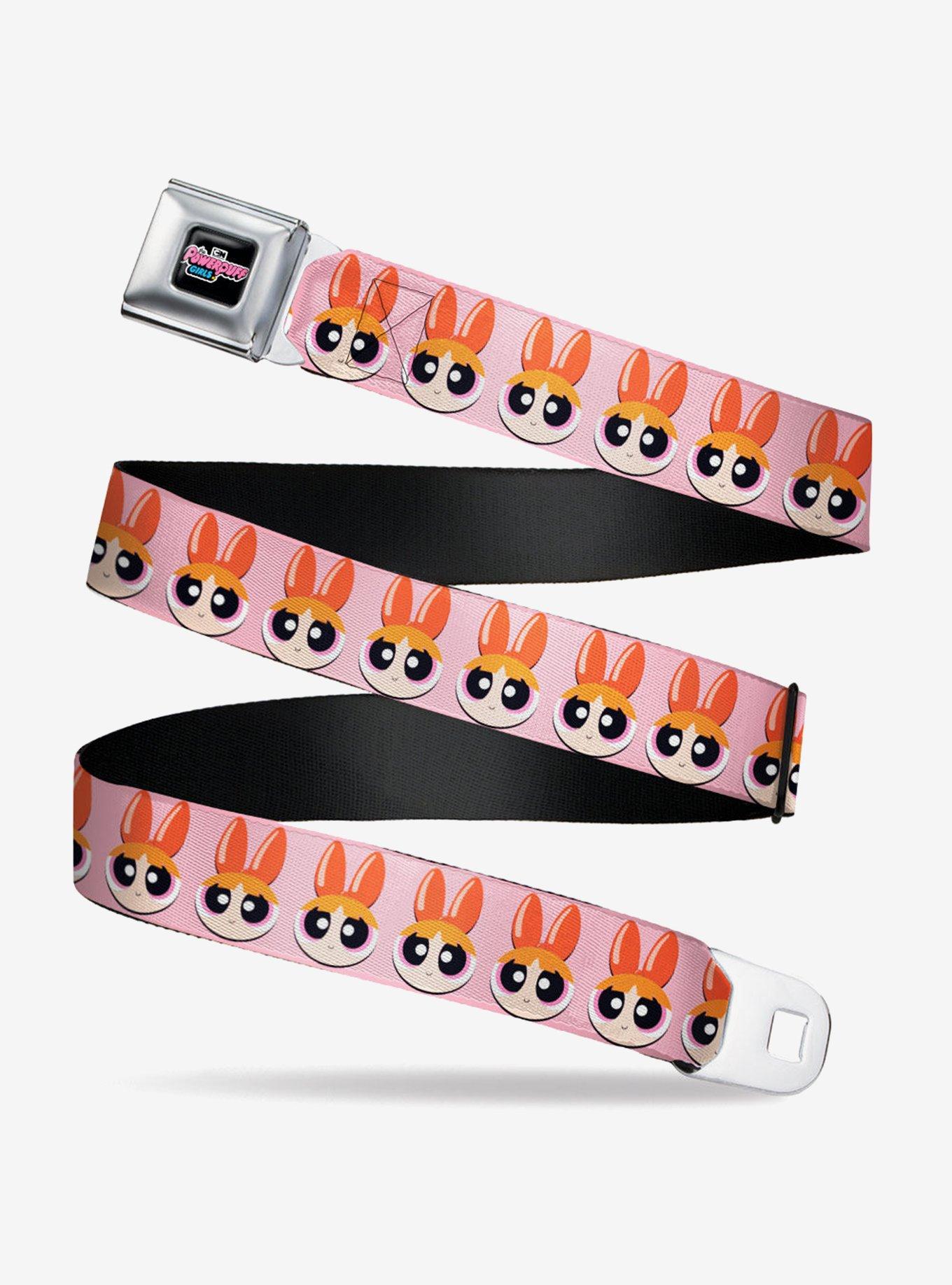 The Powerpuff Girls Blossom Face Close Up Seatbelt Belt, , hi-res