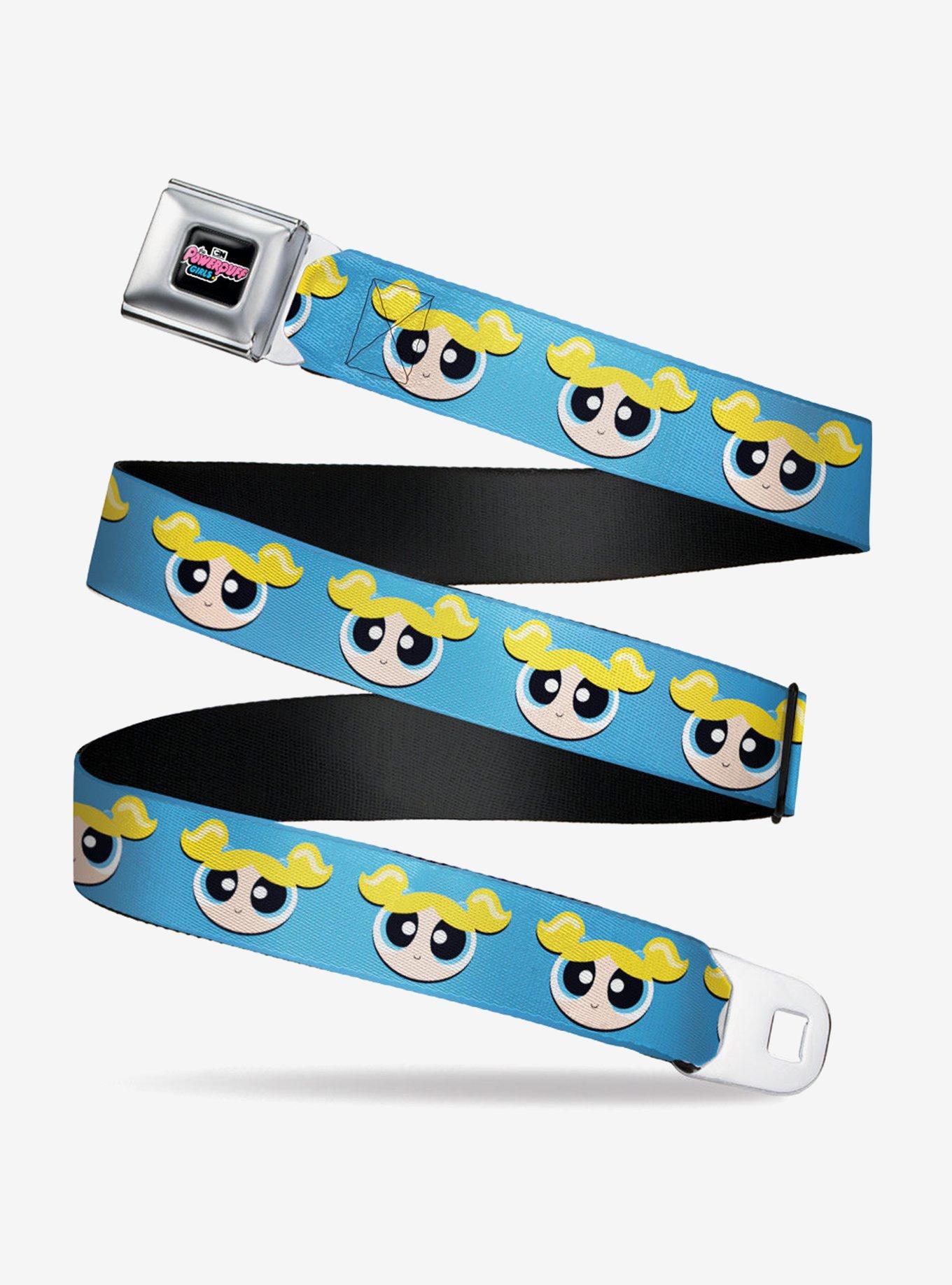 The Powerpuff Girls Bubbles Face Close Up Seatbelt Belt, , hi-res