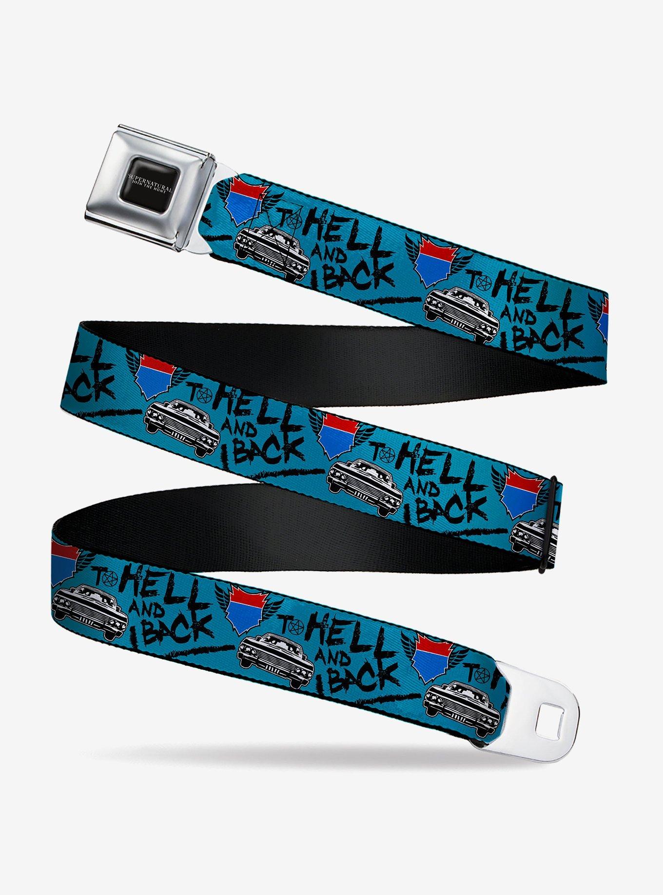 Supernatural Baby Car To Hell And Back Collage Seatbelt Belt, , hi-res