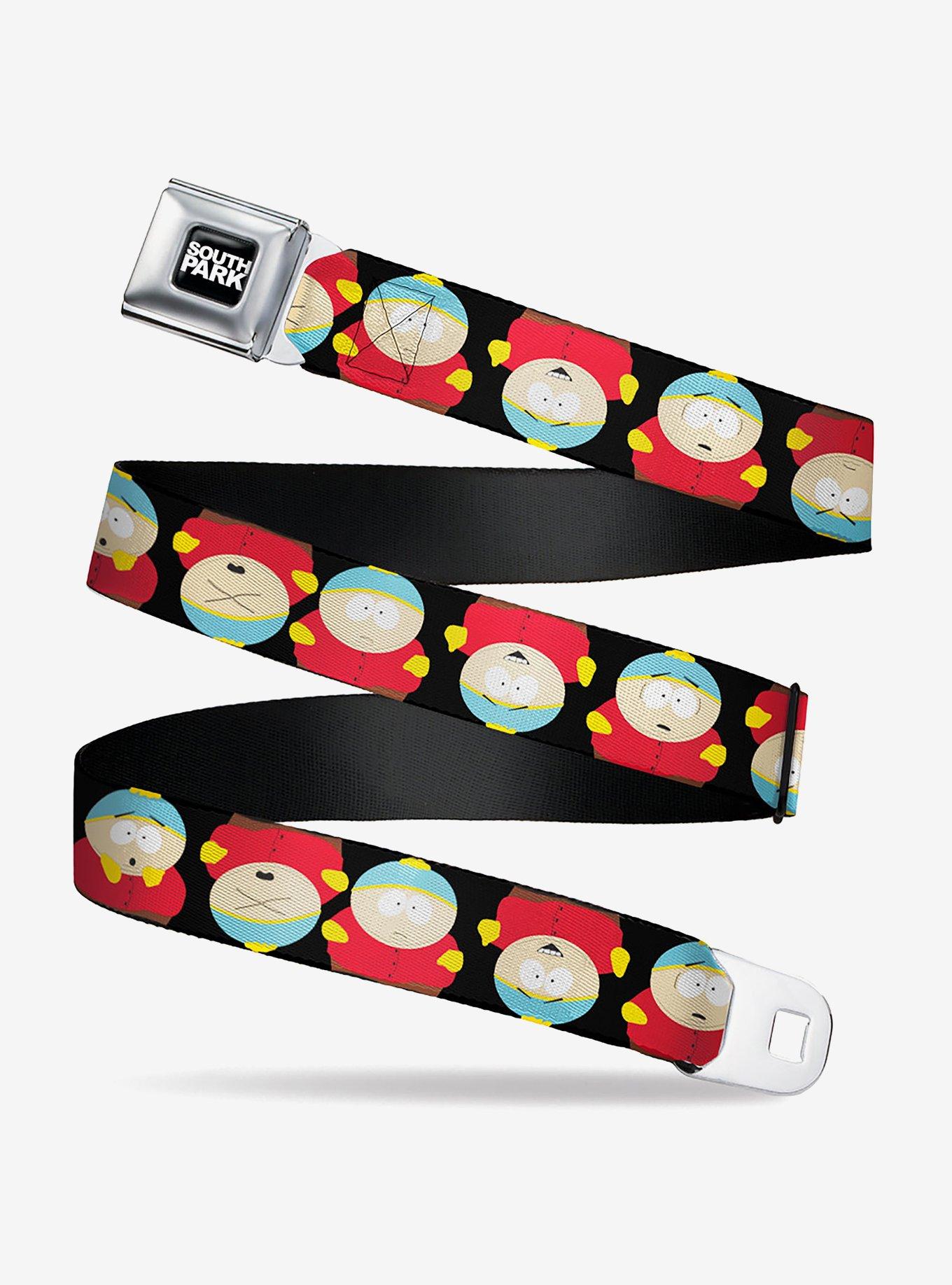 South Park Cartman Flip Poses Seatbelt Belt, , hi-res