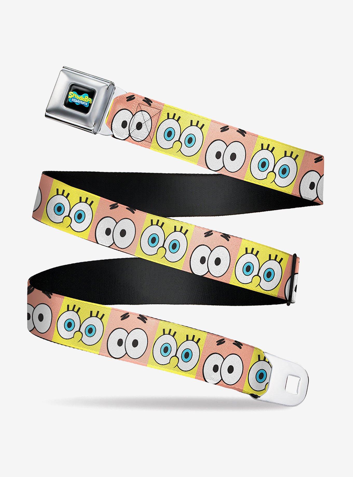 SpongeBob SquarePants And Patrick Eye Blocks Seatbelt Belt, MULTI, hi-res