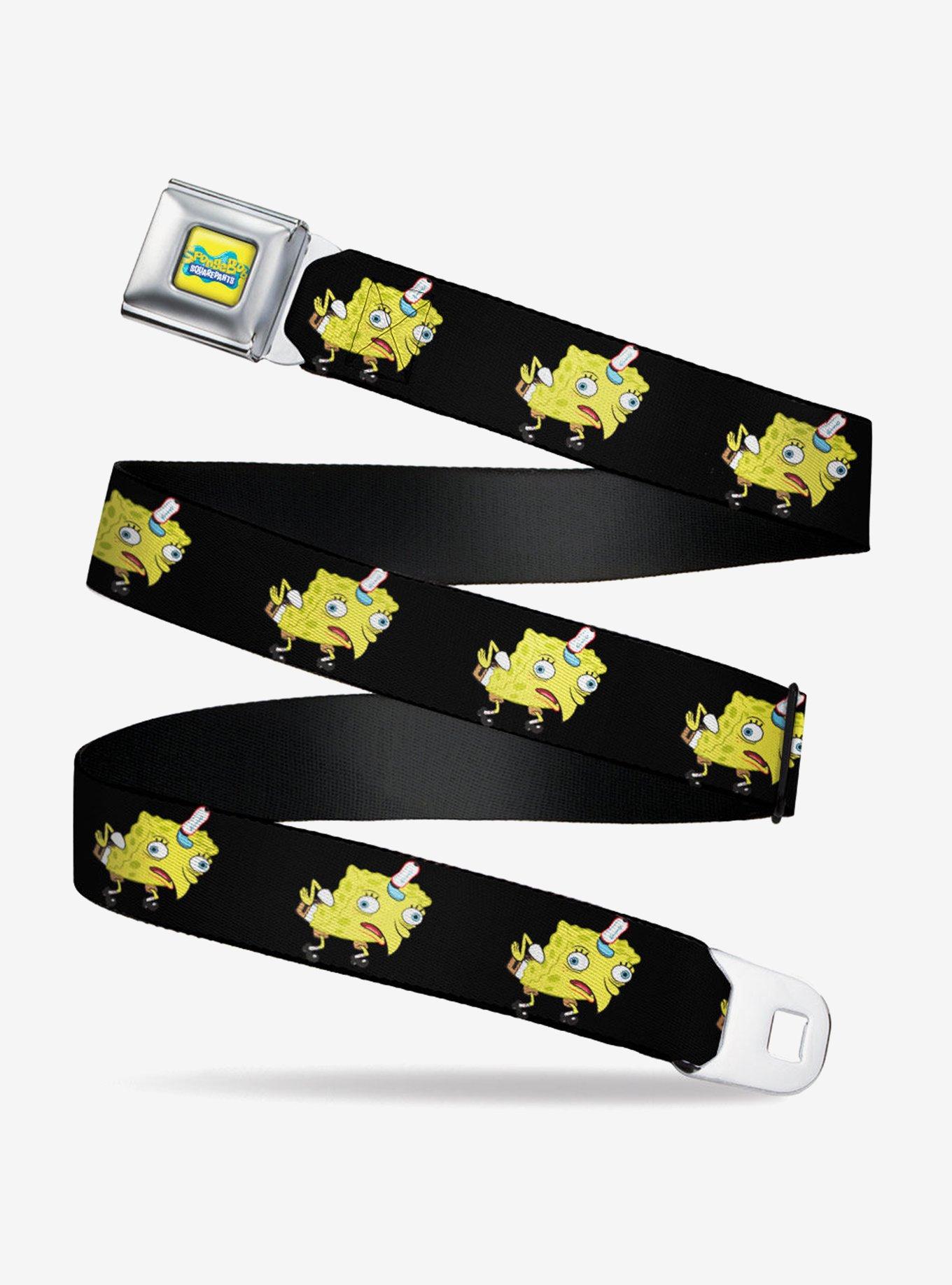 SpongeBob SquarePants Pose Seatbelt Belt, , hi-res