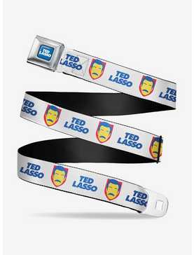 Ted Lasso Icon And Text Seatbelt Belt, , hi-res