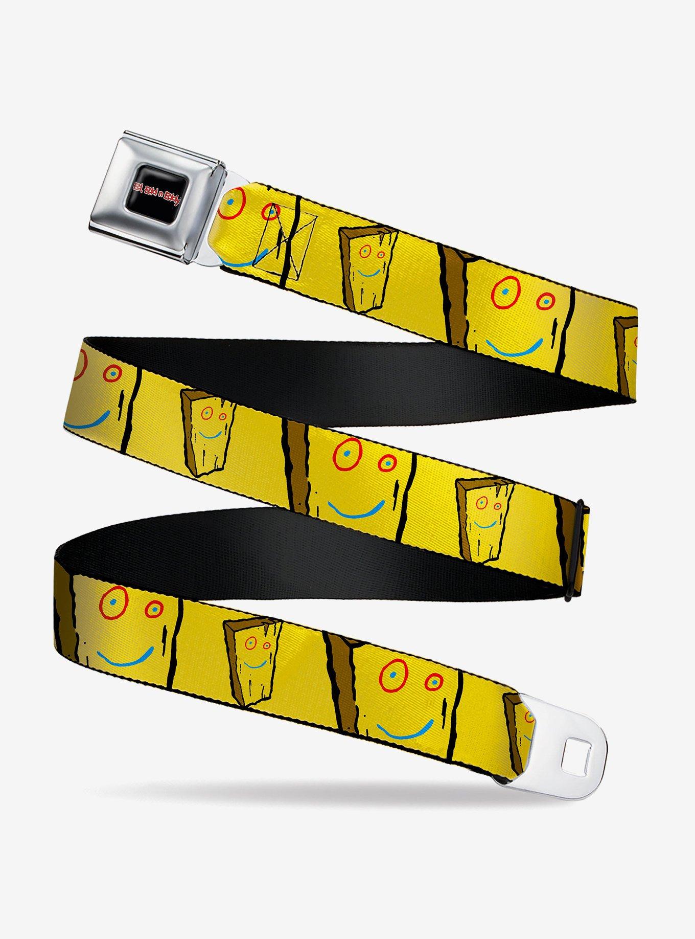 Ed, Edd N Eddy Plank Smiling Face Seatbelt Belt, , hi-res