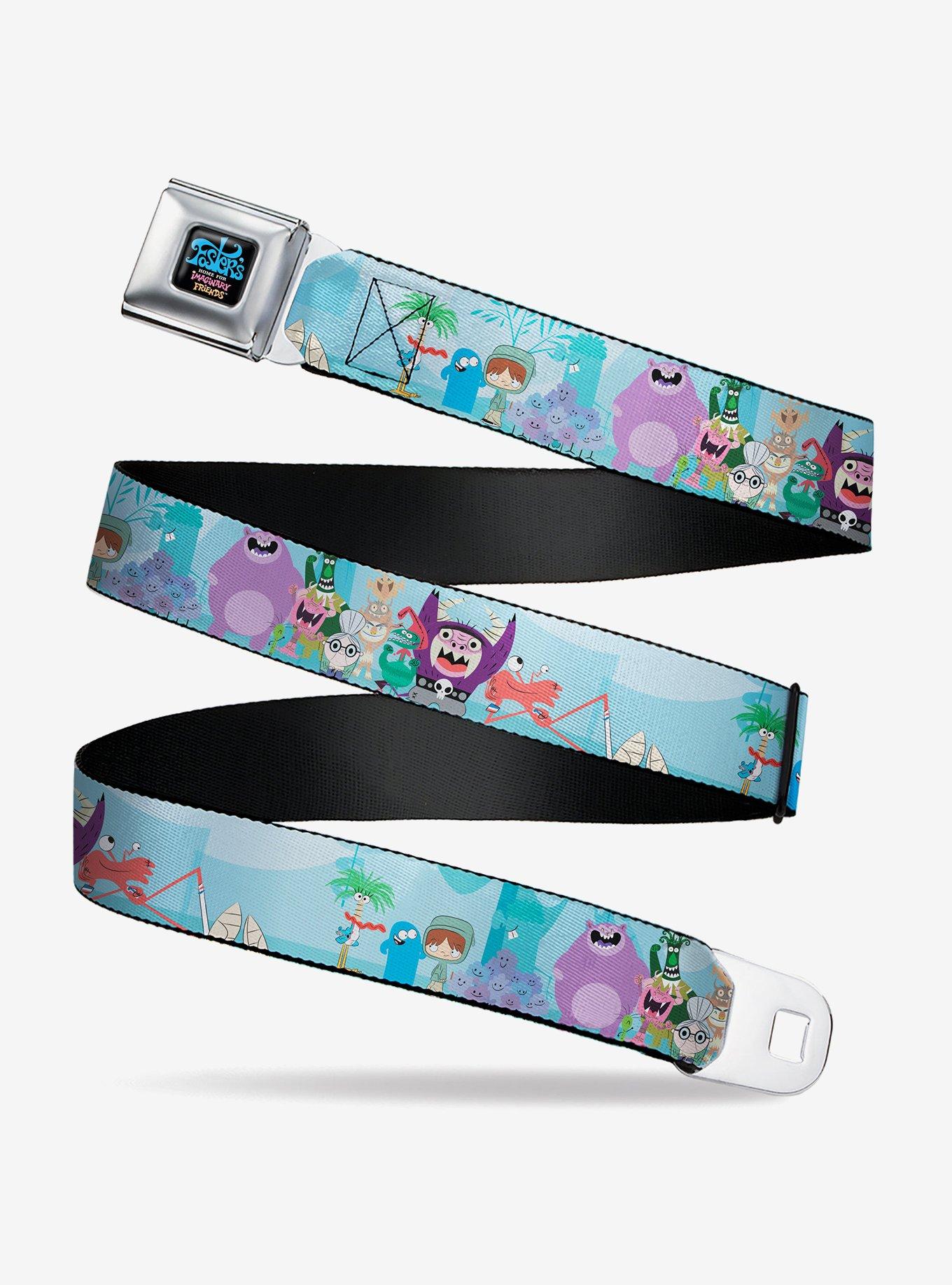 Foster's Home For Imaginary Friends Group Pose Seatbelt Belt, , hi-res