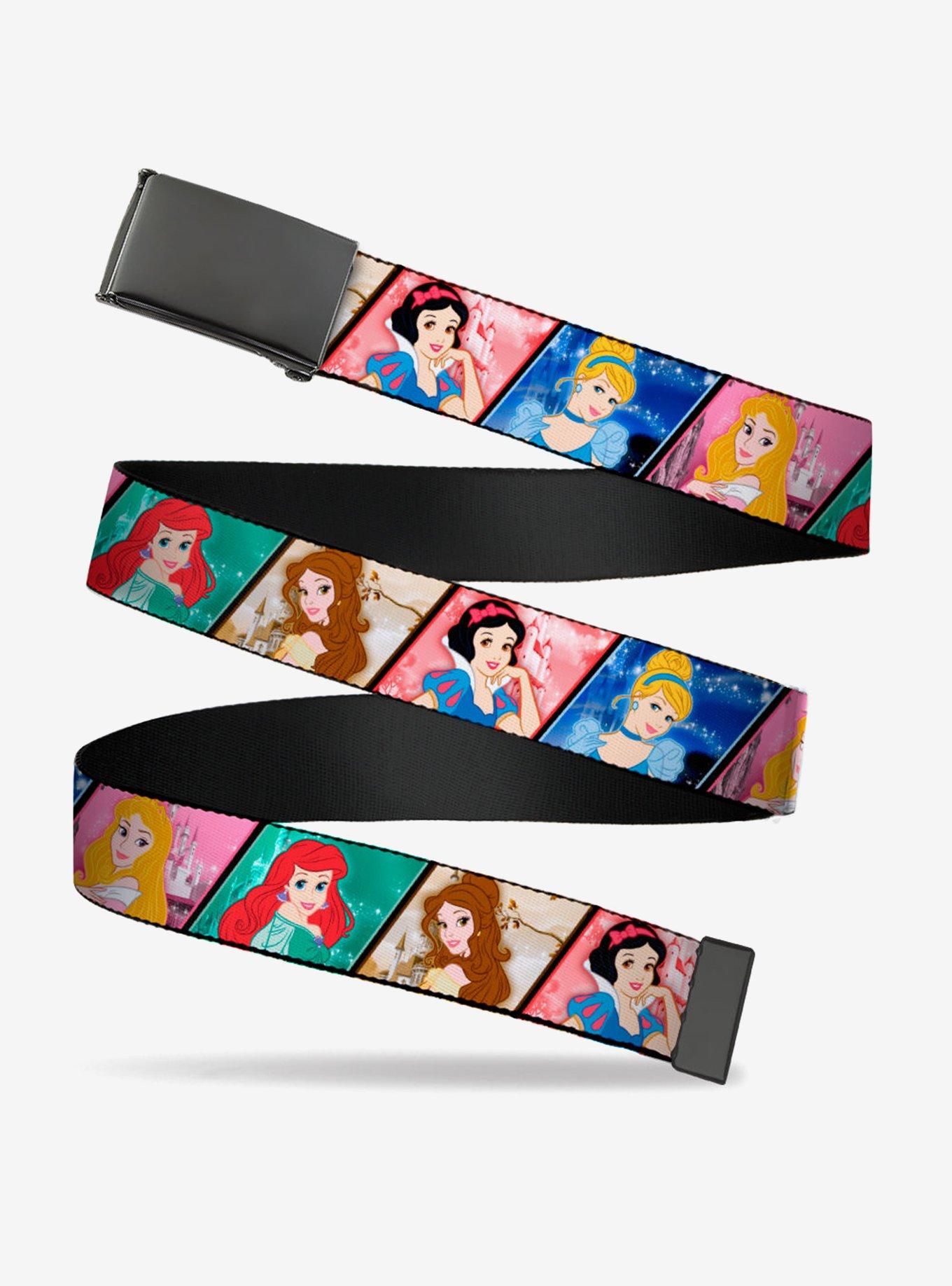 Disney Princess Poses Castle Blocks Flip Web Belt, , hi-res