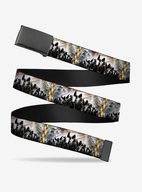 The Lord Of The Rings Nine Ringwraiths Attack Orcs Flip Web Belt | Hot ...