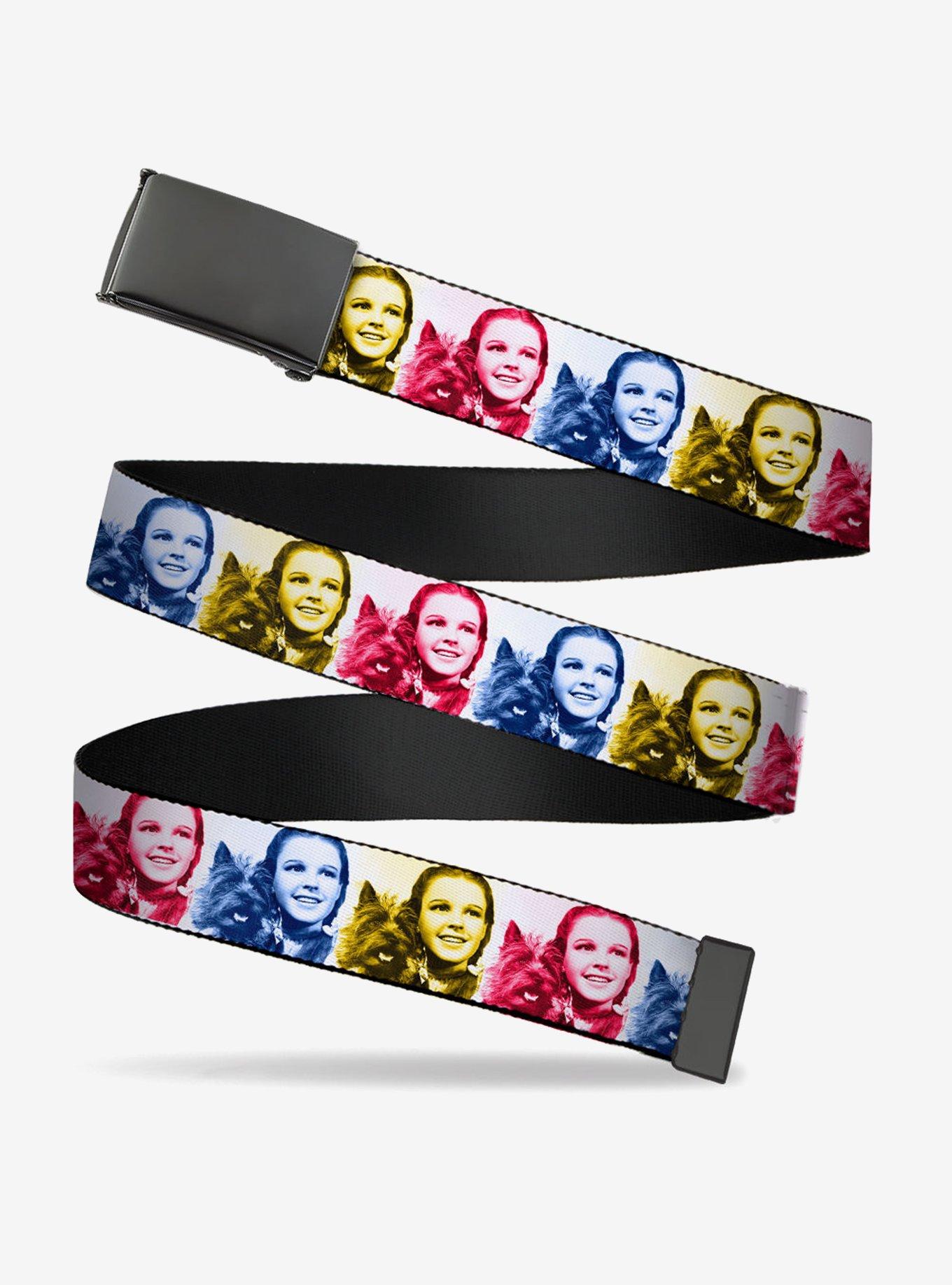 The Wizard of Oz Dorothy And Toto Posess Flip Web Belt, , hi-res