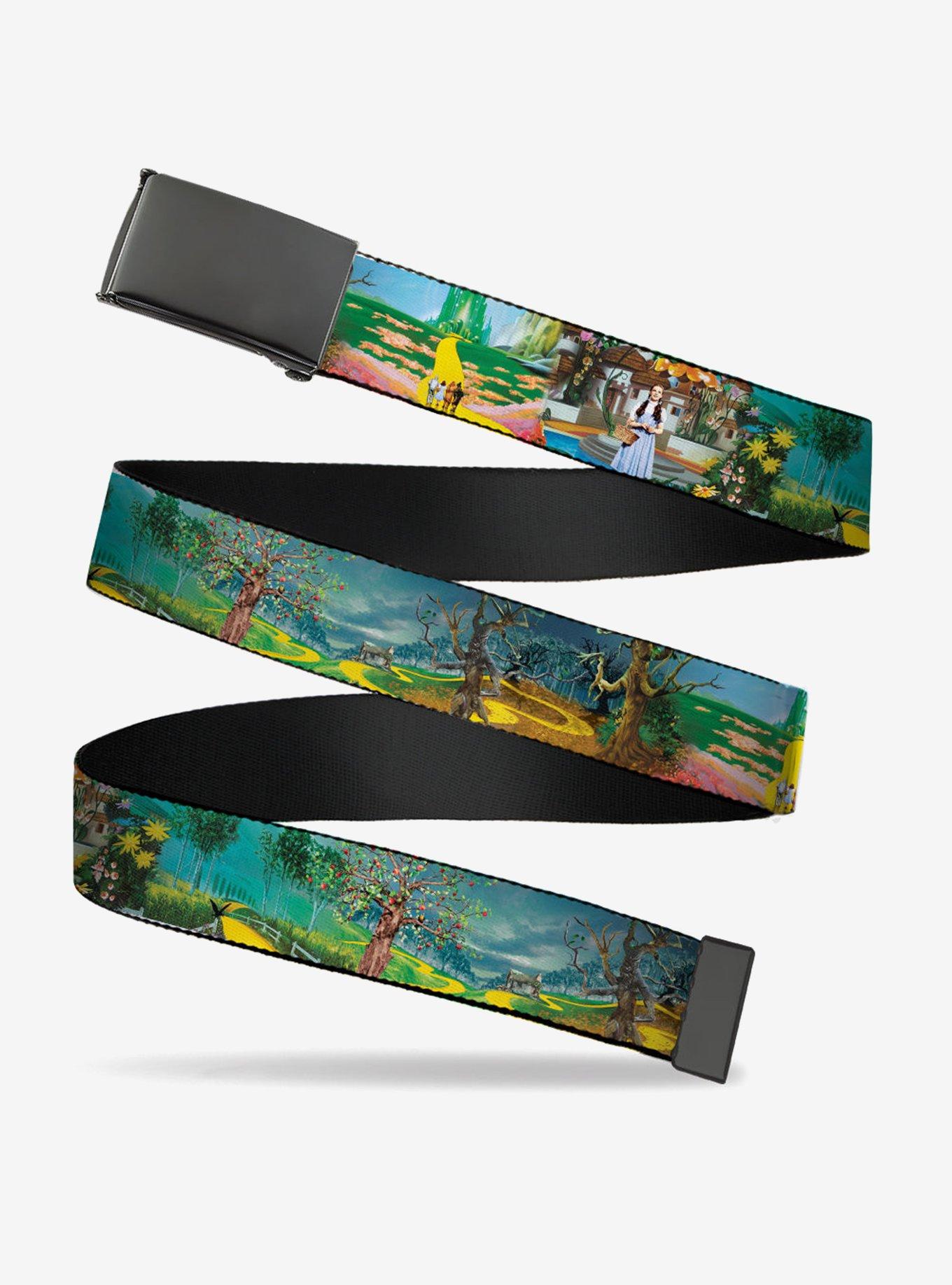 The Wizard of Oz Brick Road Scenes Flip Web Belt, , hi-res