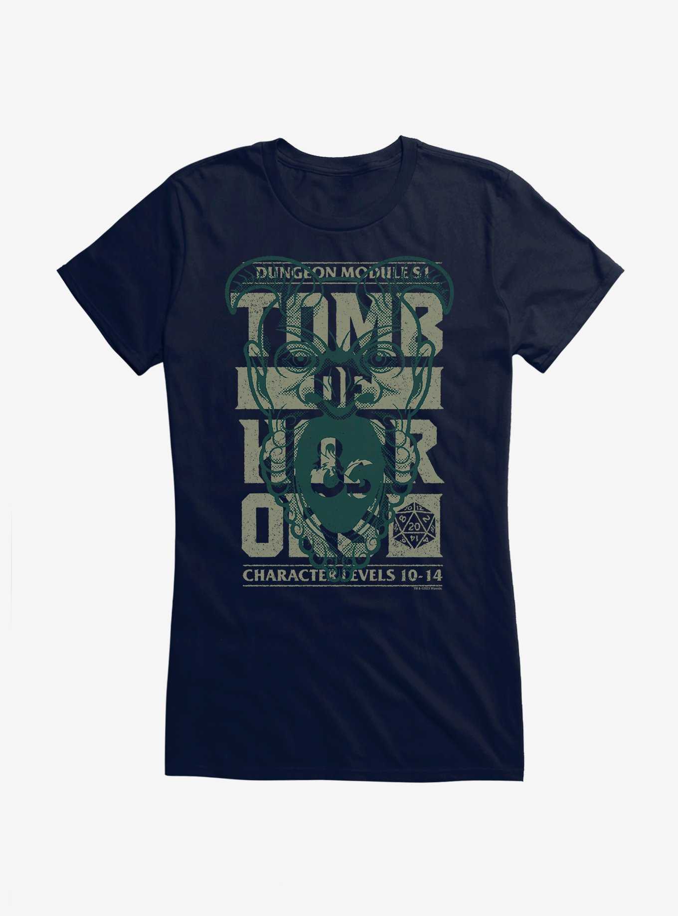 Dungeons & Dragons Tomb Of Horrors Dungeon Module Stamp Girls T-Shirt, , hi-res